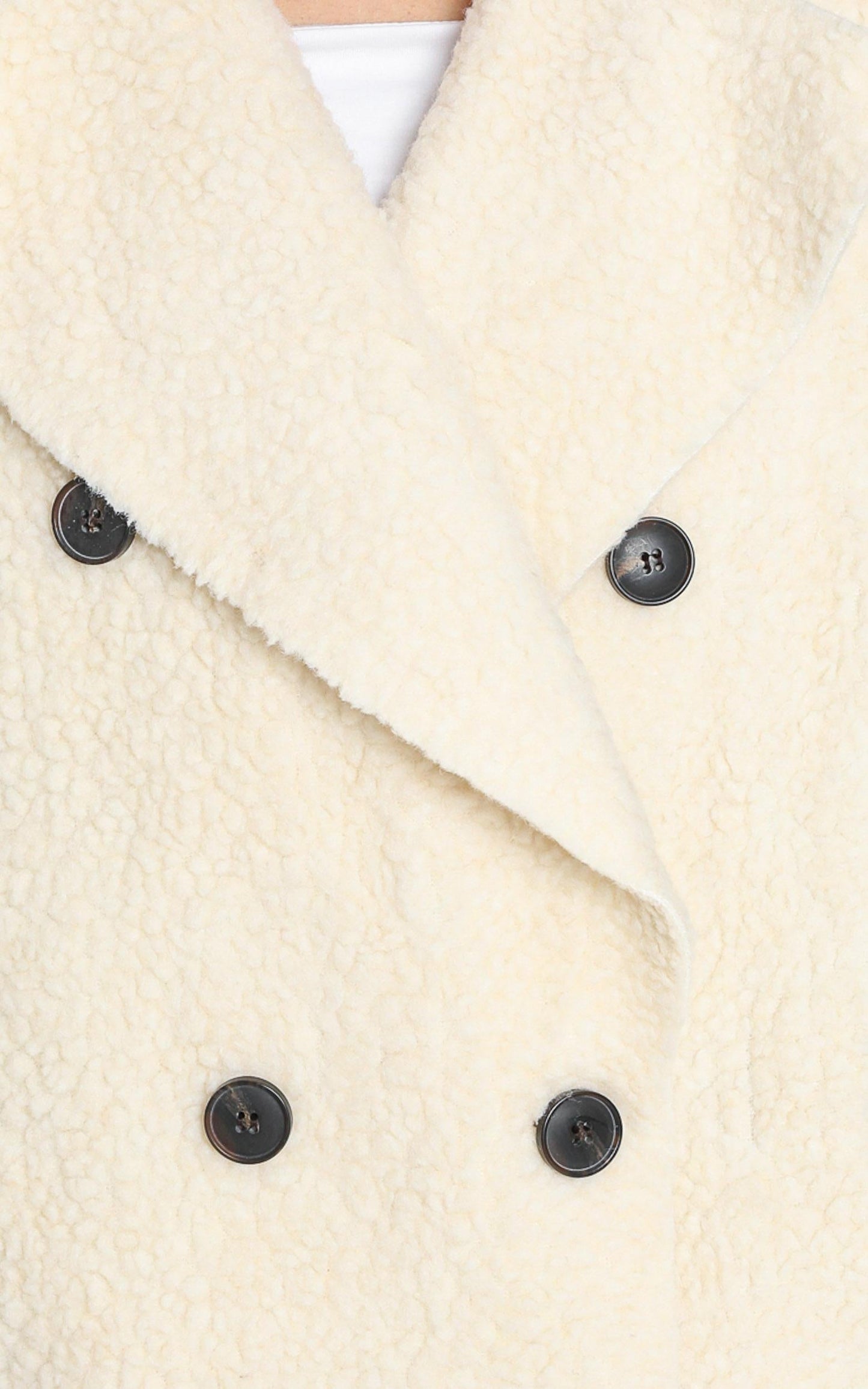 Rebekah Coat in Cream