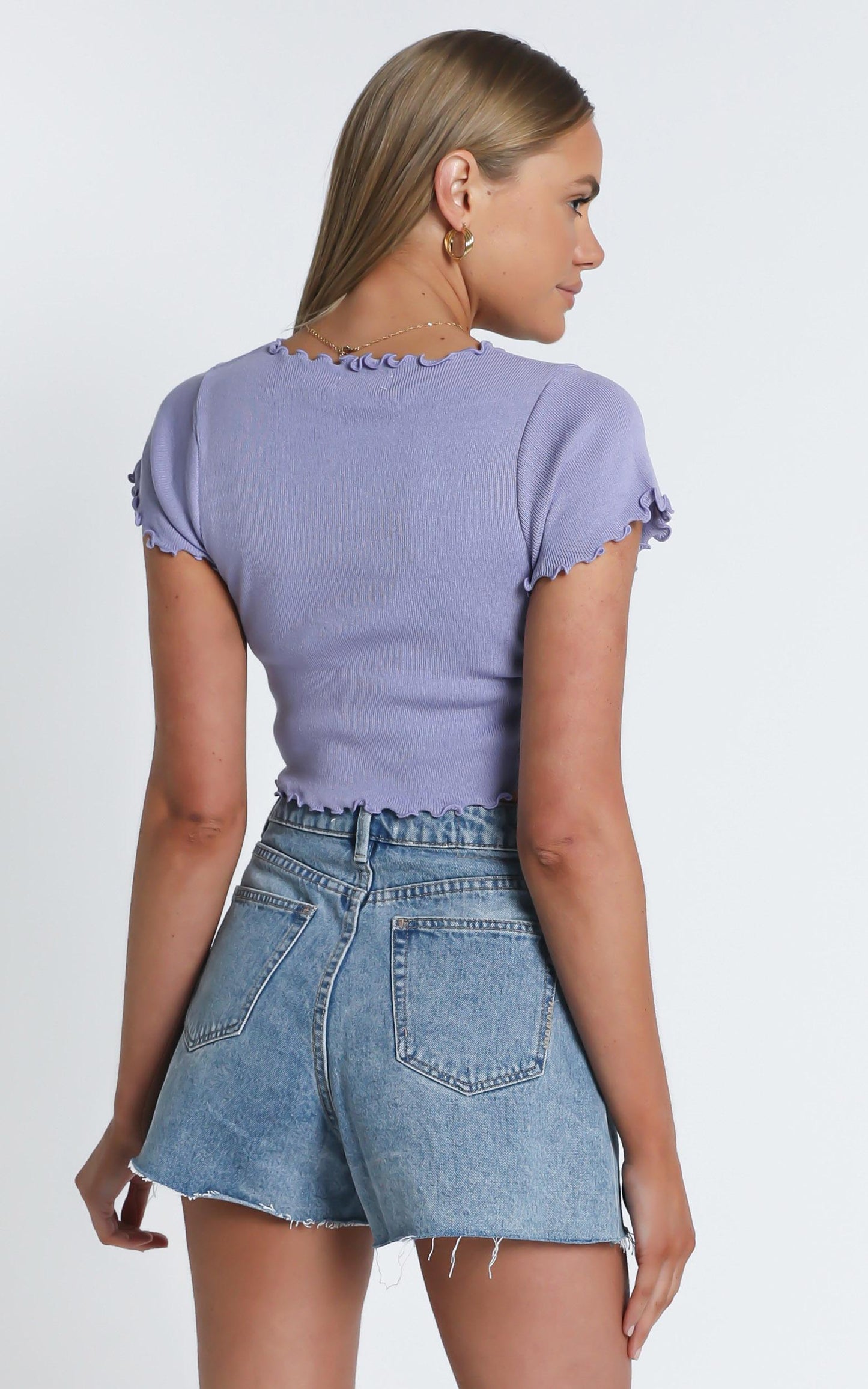 Bridie Top in Blue