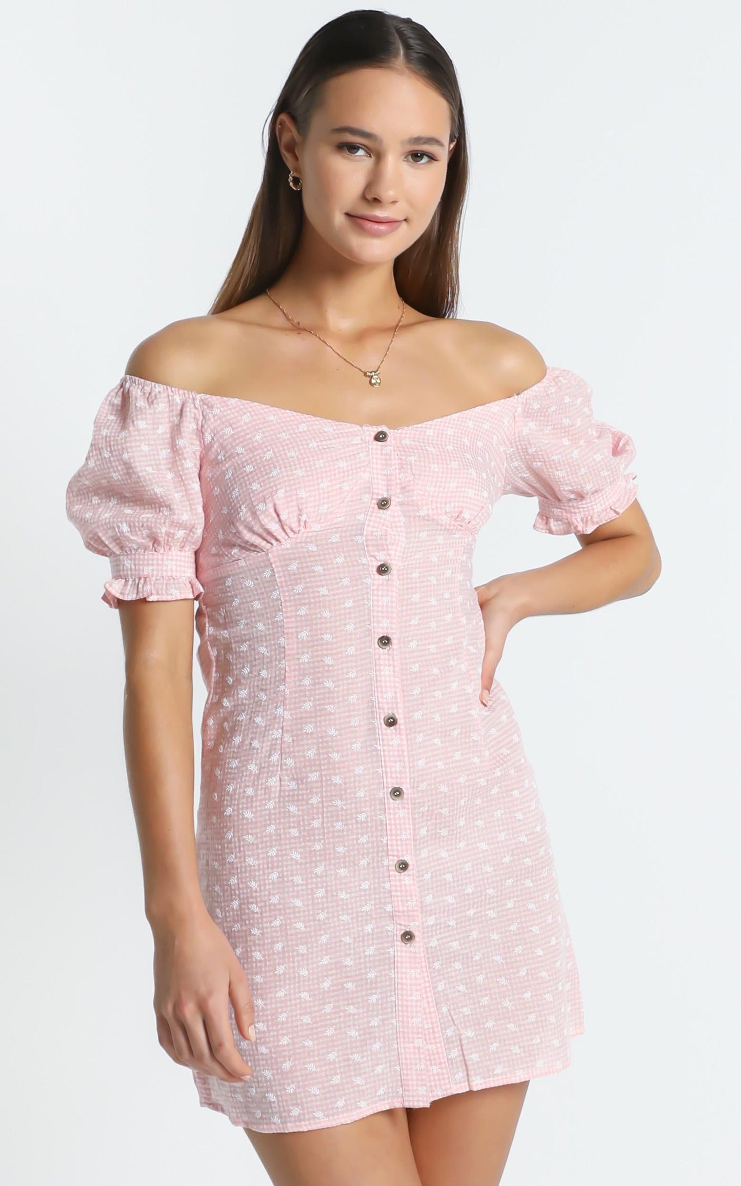 Lyons Dress in Pink
