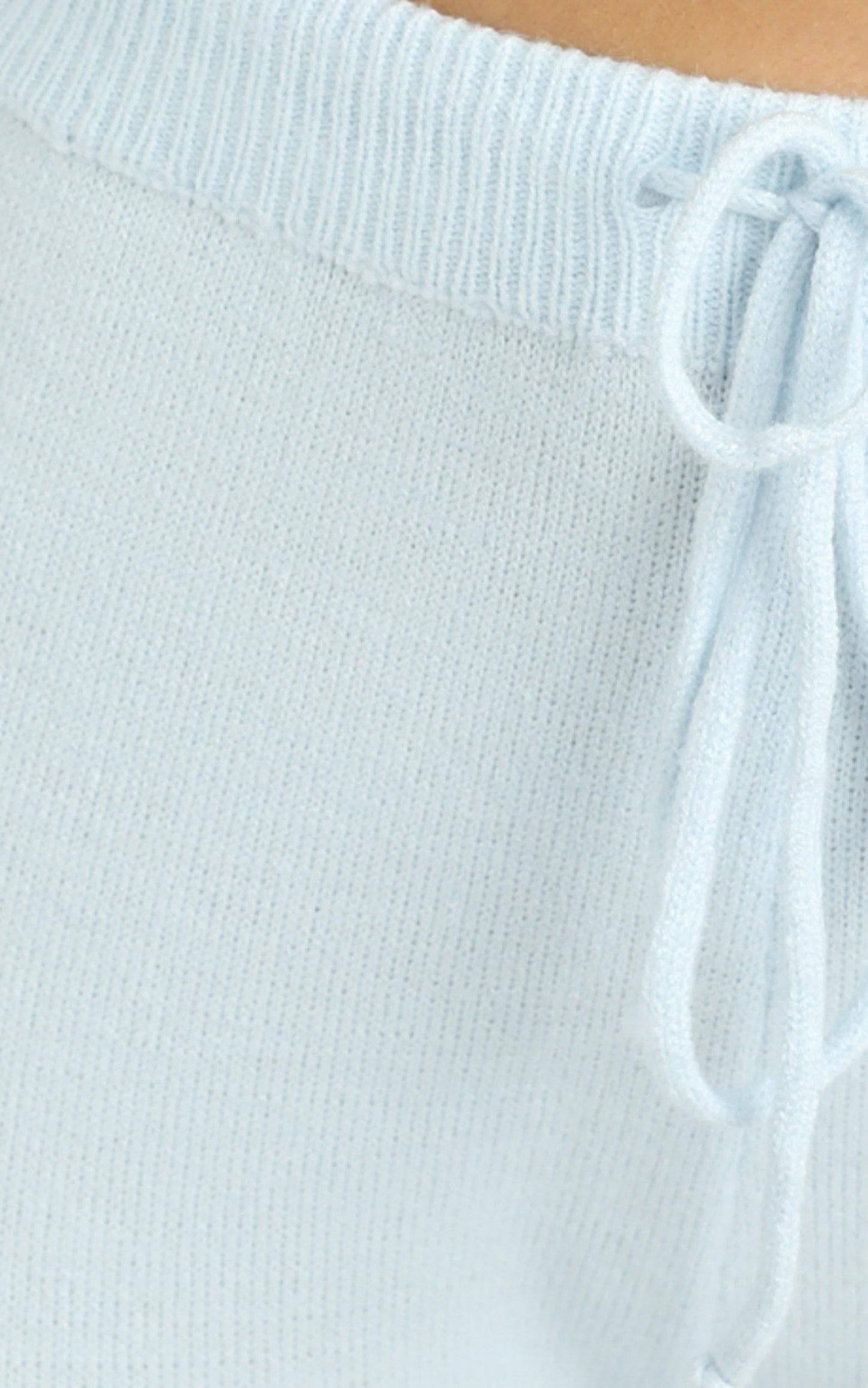Deanna Knit Pants in Baby Blue
