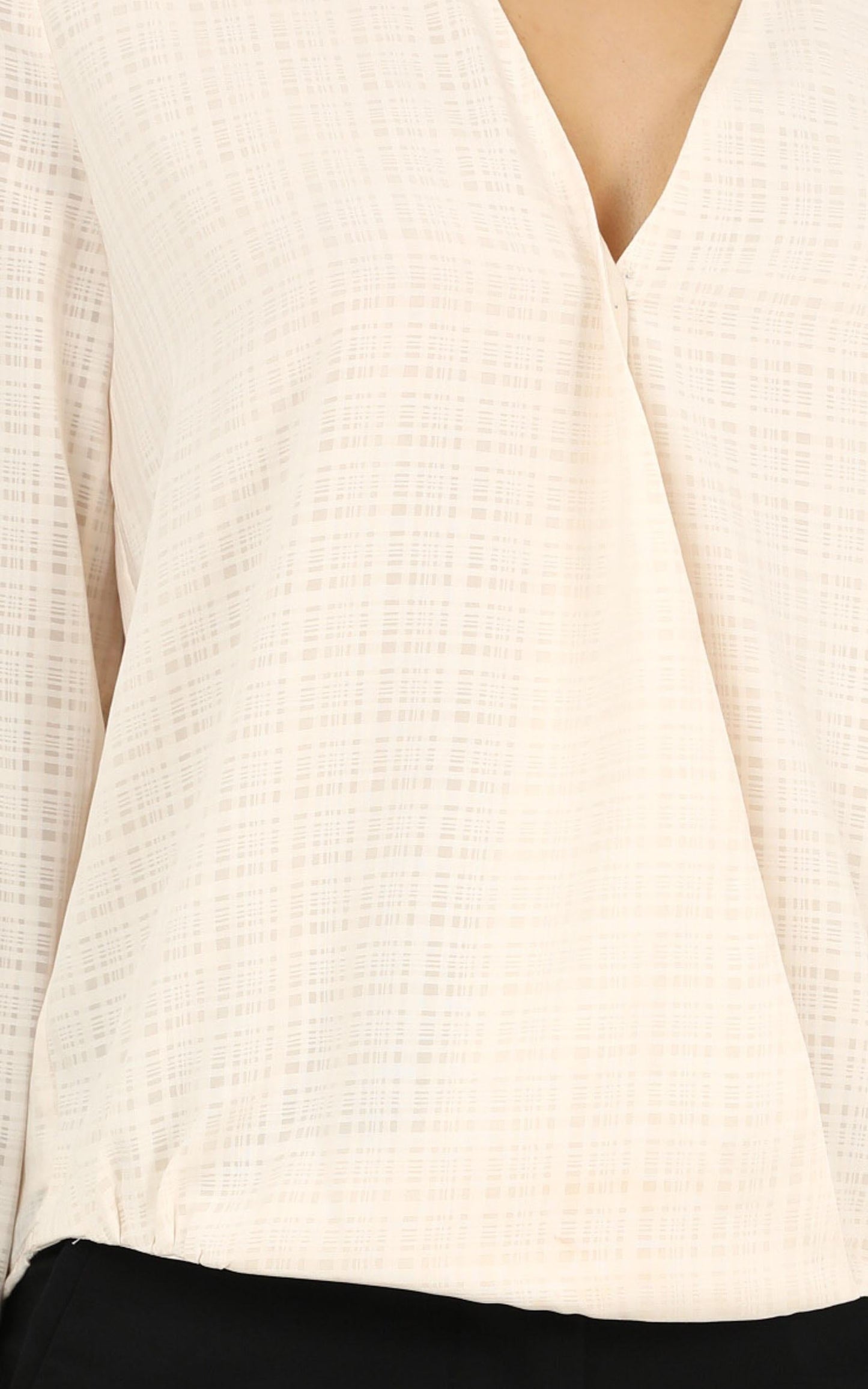 Deep Focus Top In Cream