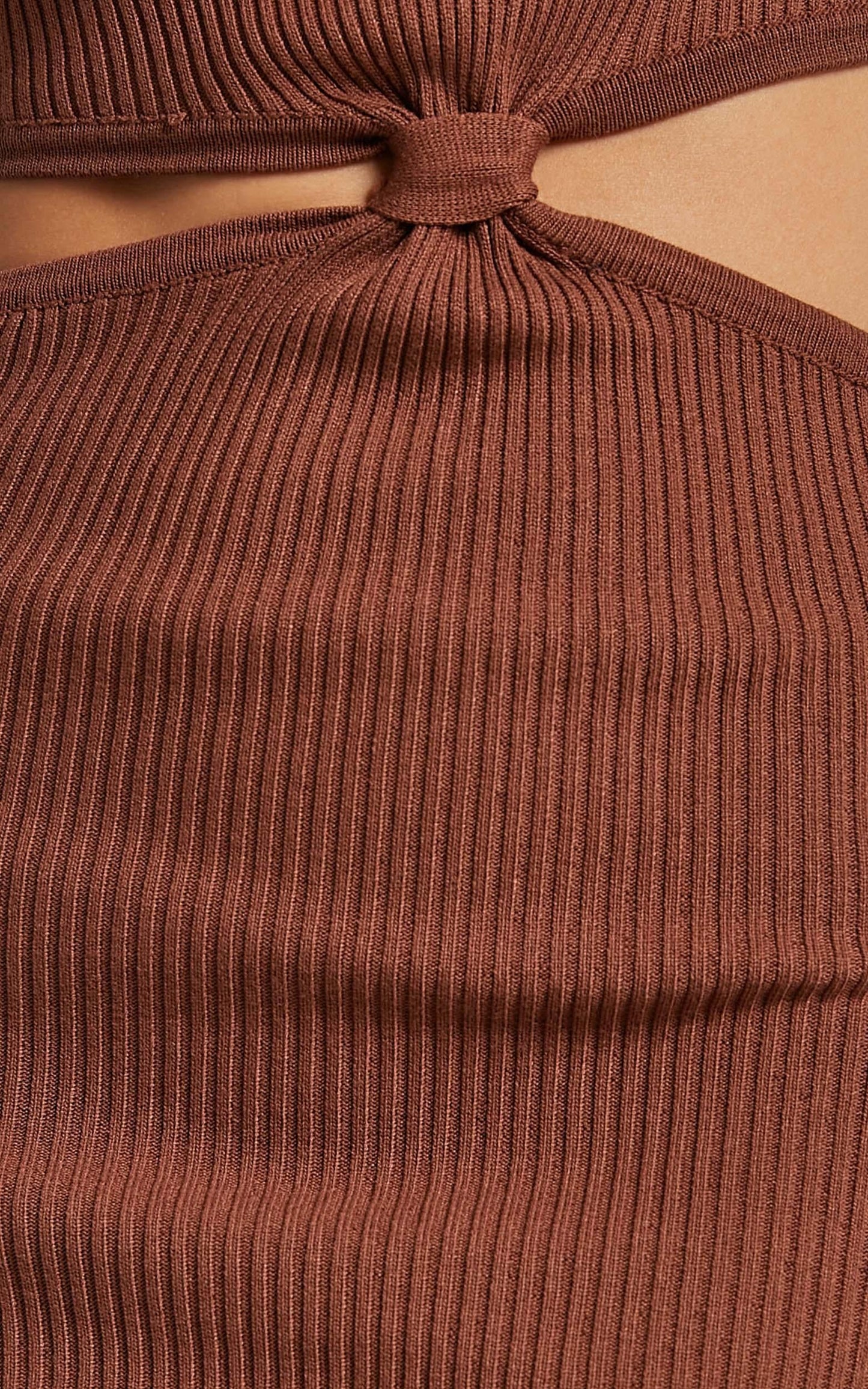 Demascio Dress in Brown