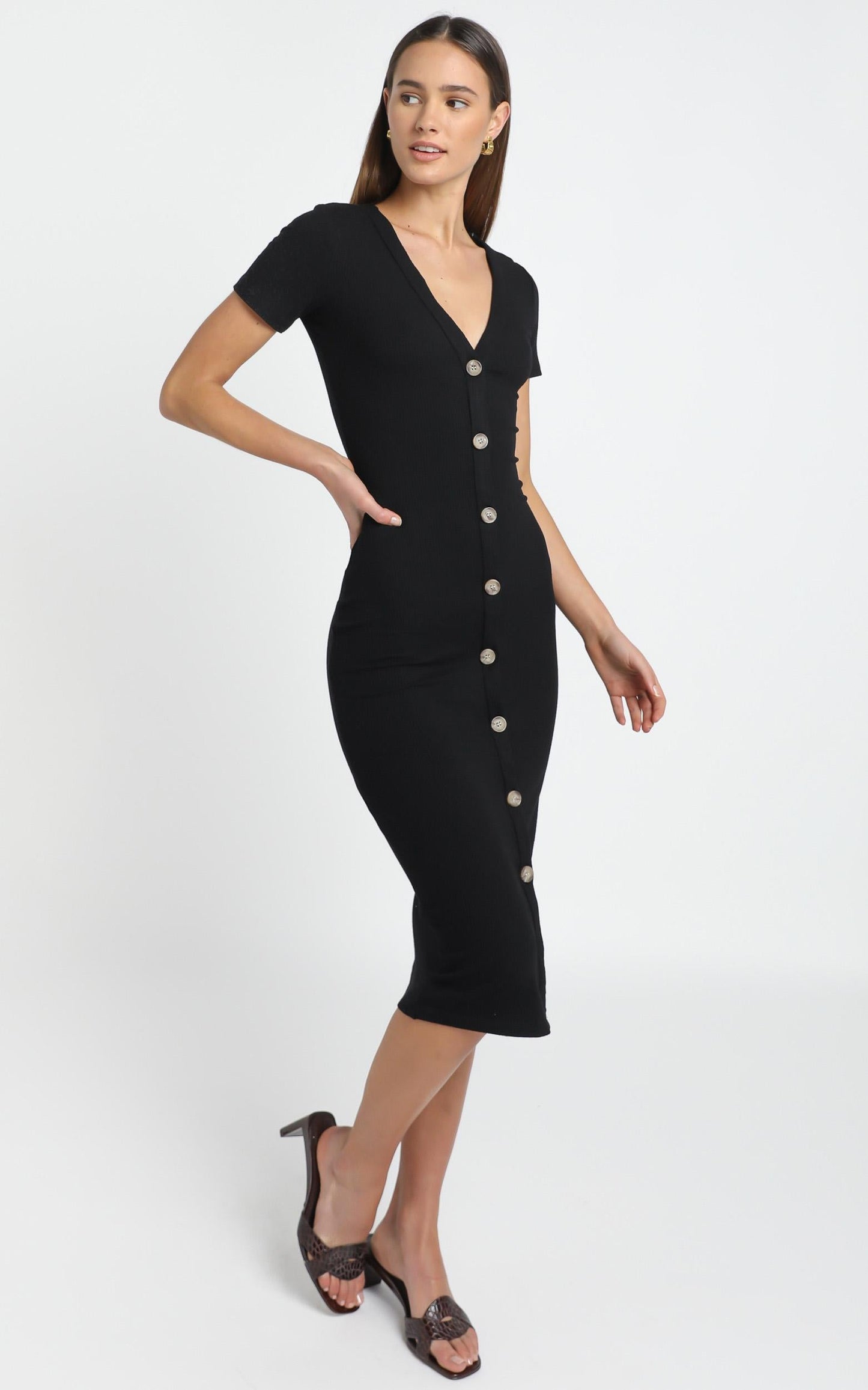 Derora Dress in Black