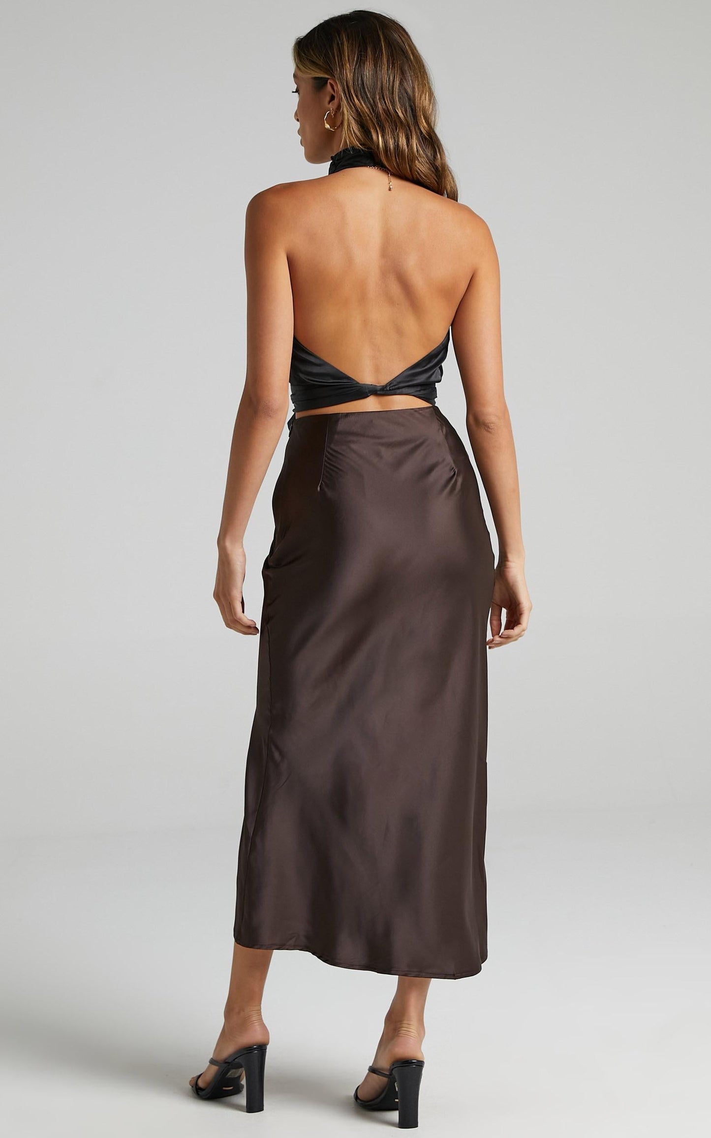 Diara Skirt in Dark Chocolate