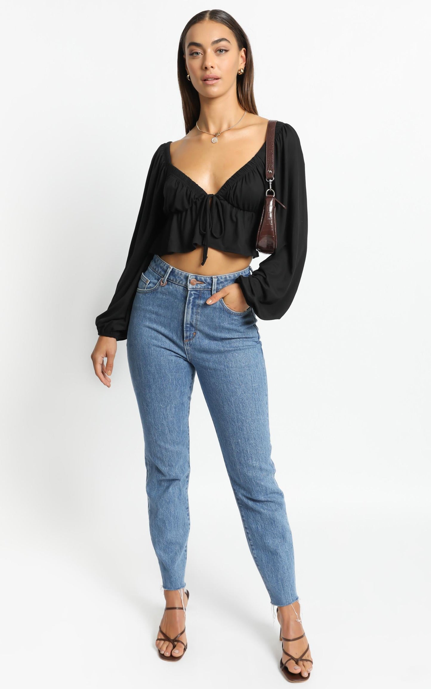 Diego Top in Black