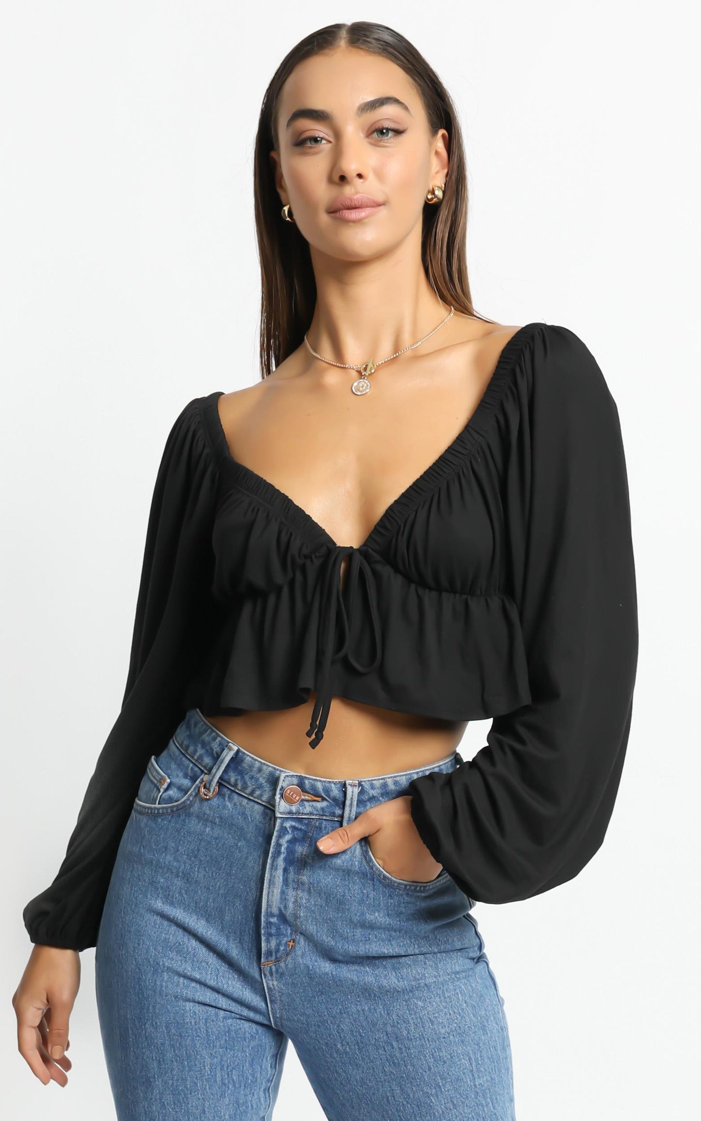 Diego Top in Black