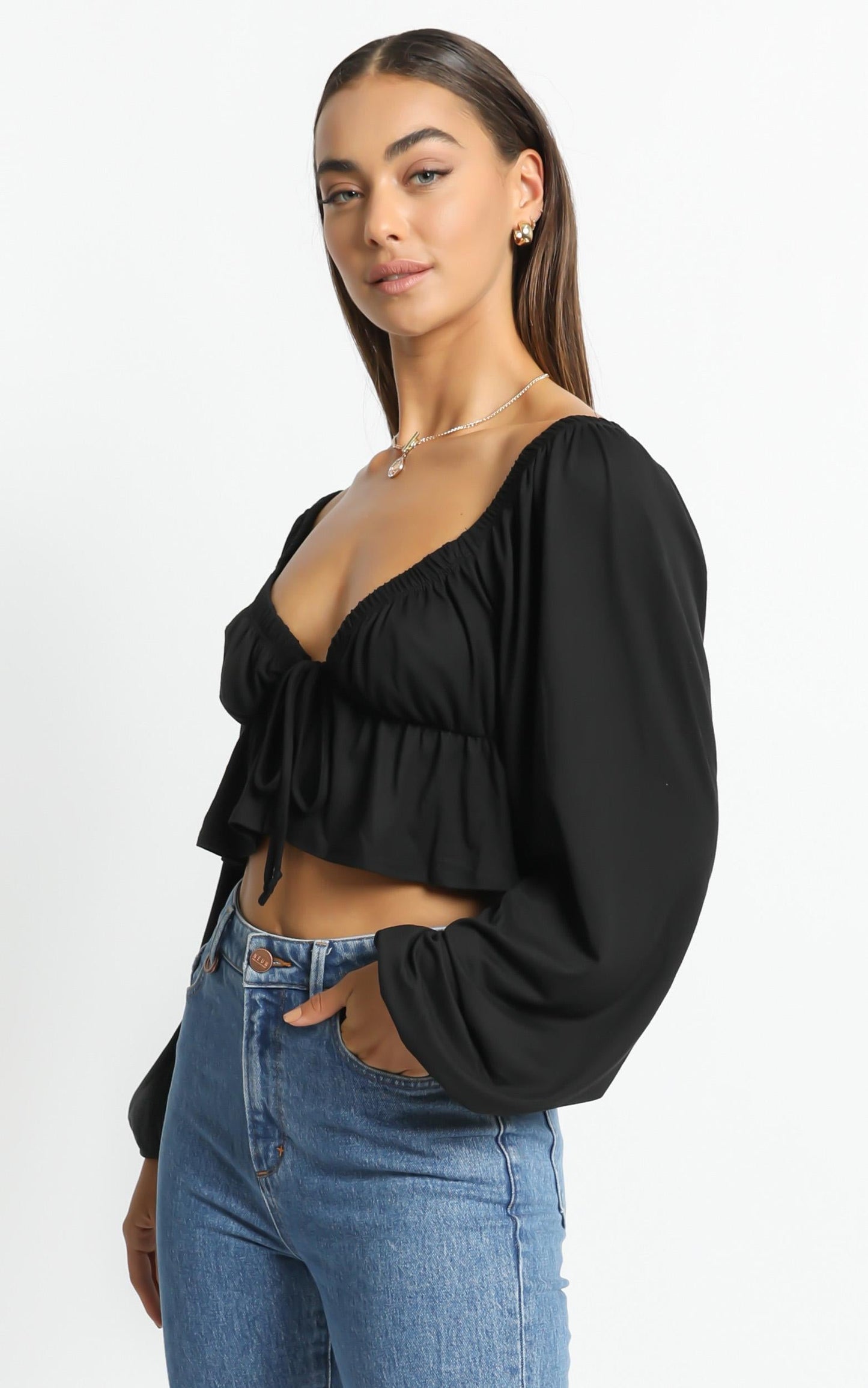 Diego Top in Black