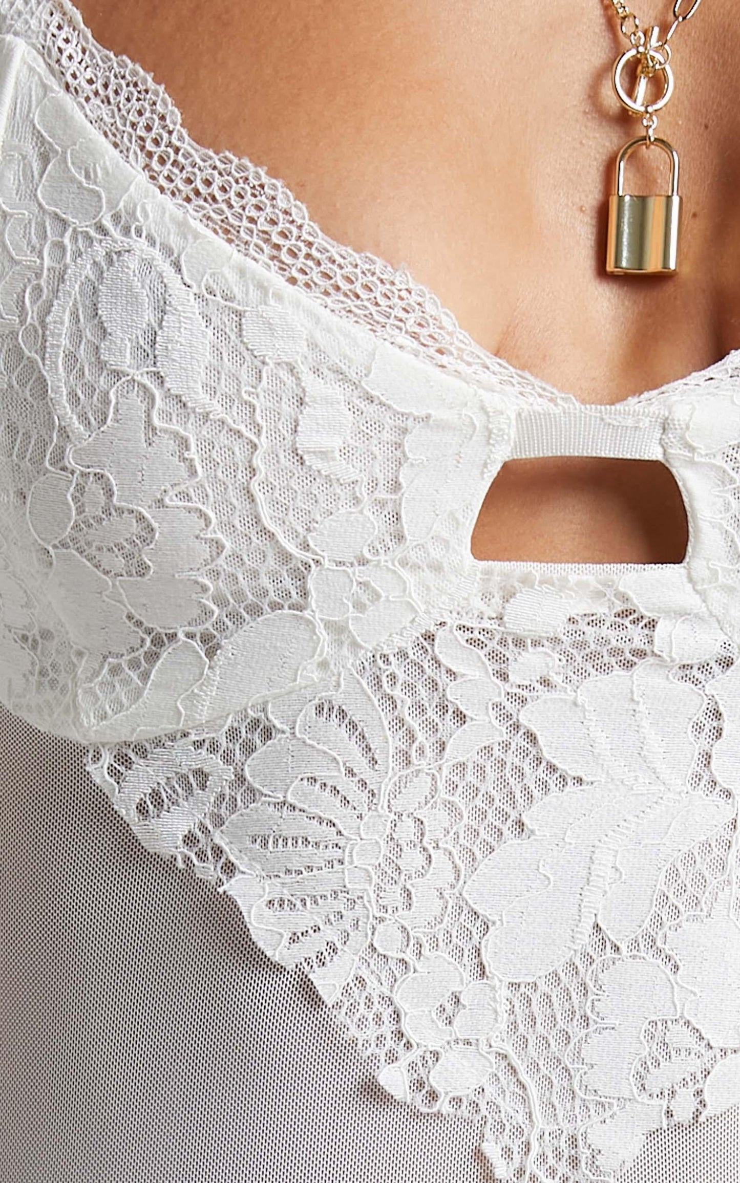 Digby Bodysuit in White