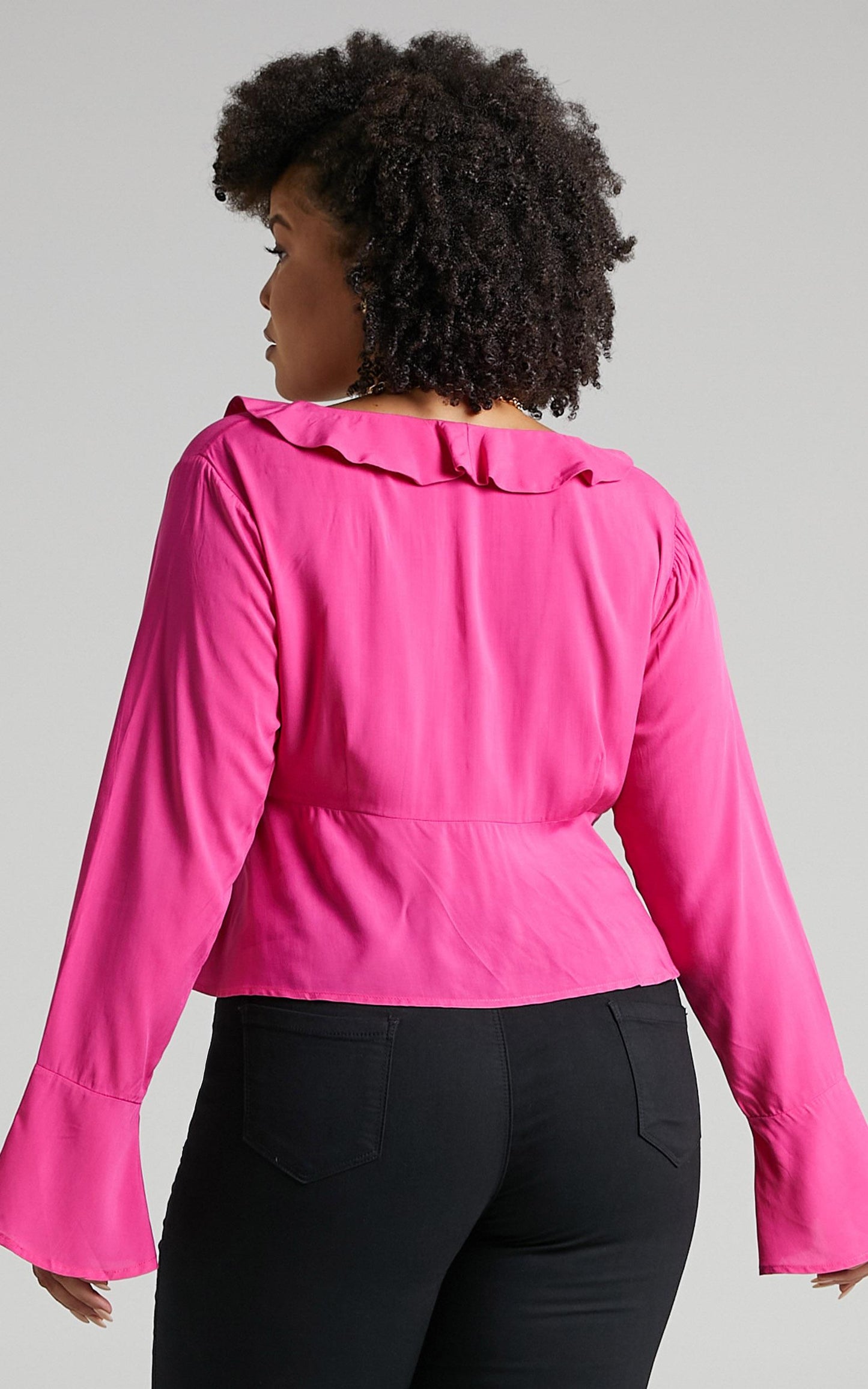 Dillie Top in Hot Pink