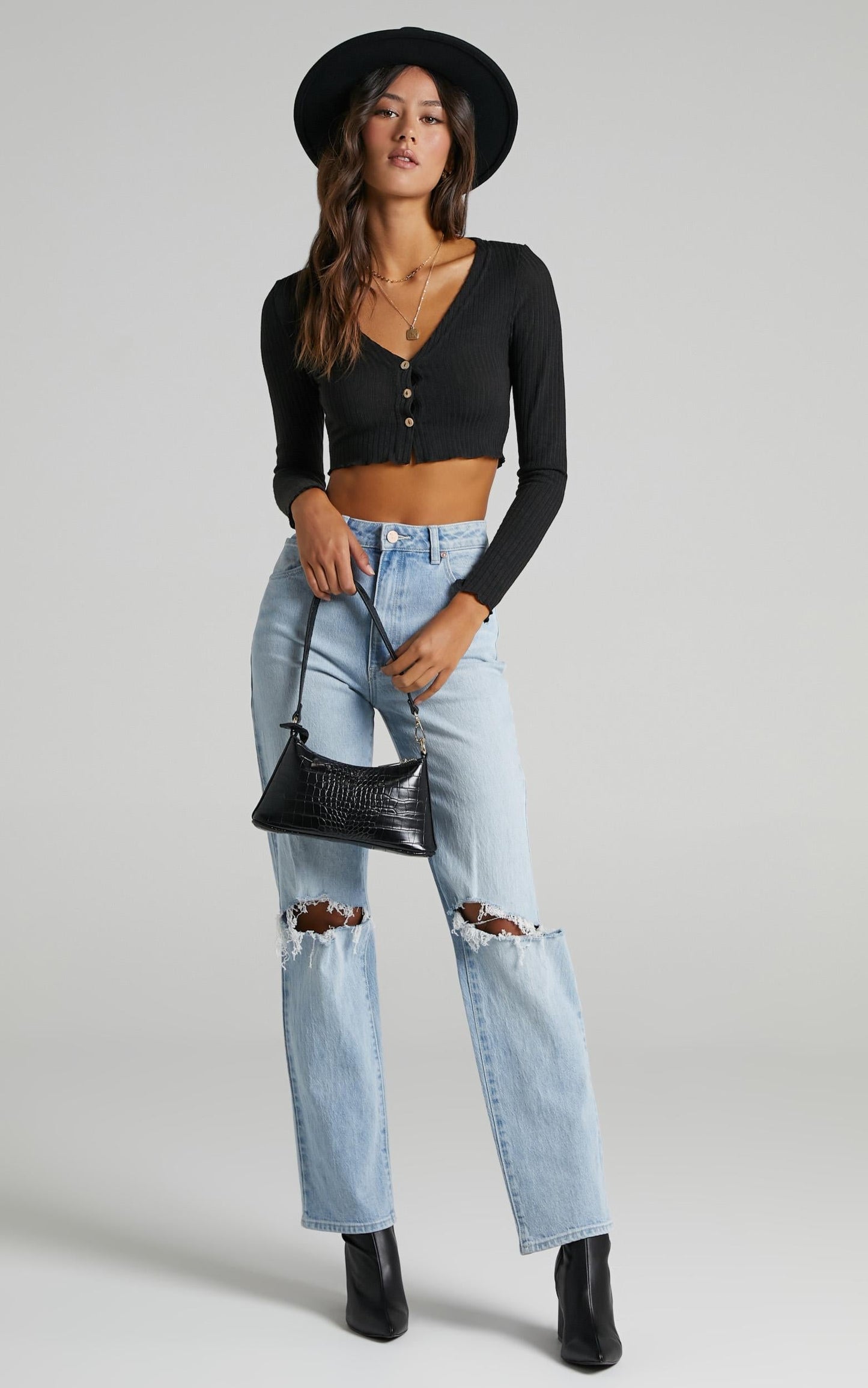 Carter Top in Black