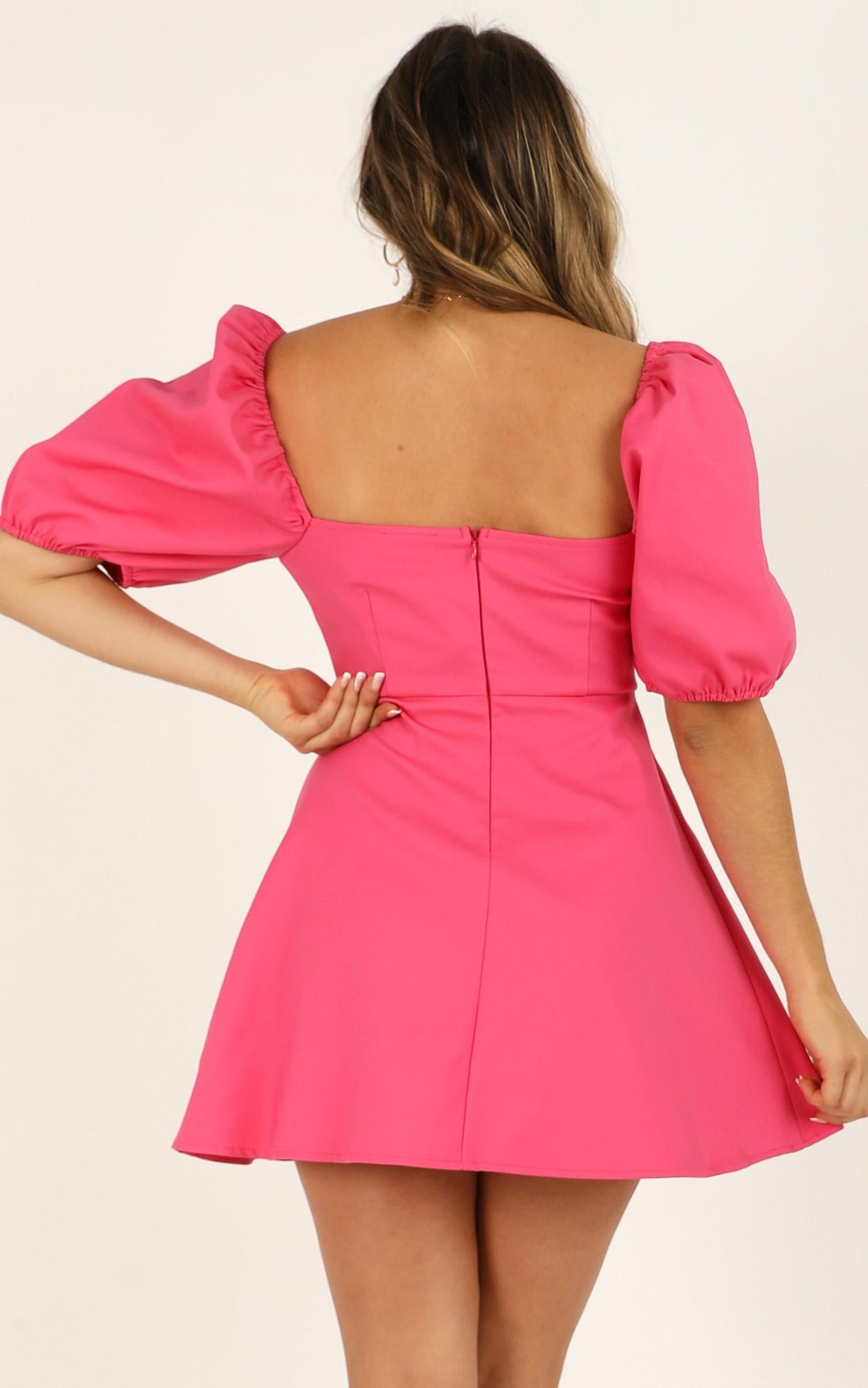 Dolls Baby Dress In Hot Pink