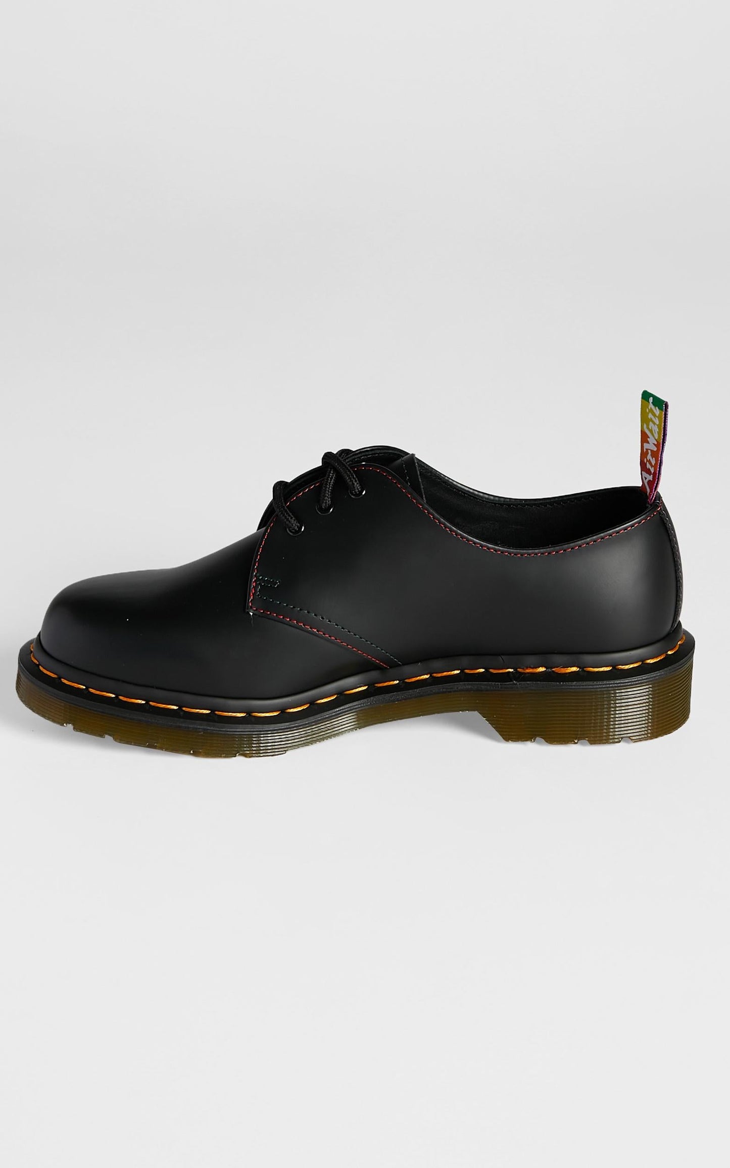 Dr. Martens - 1461 Pride 3 Eye Shoe in Black Smooth