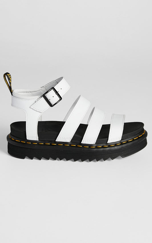 Dr. Martens - Blaire Chunky 3 Strap Sandal in White