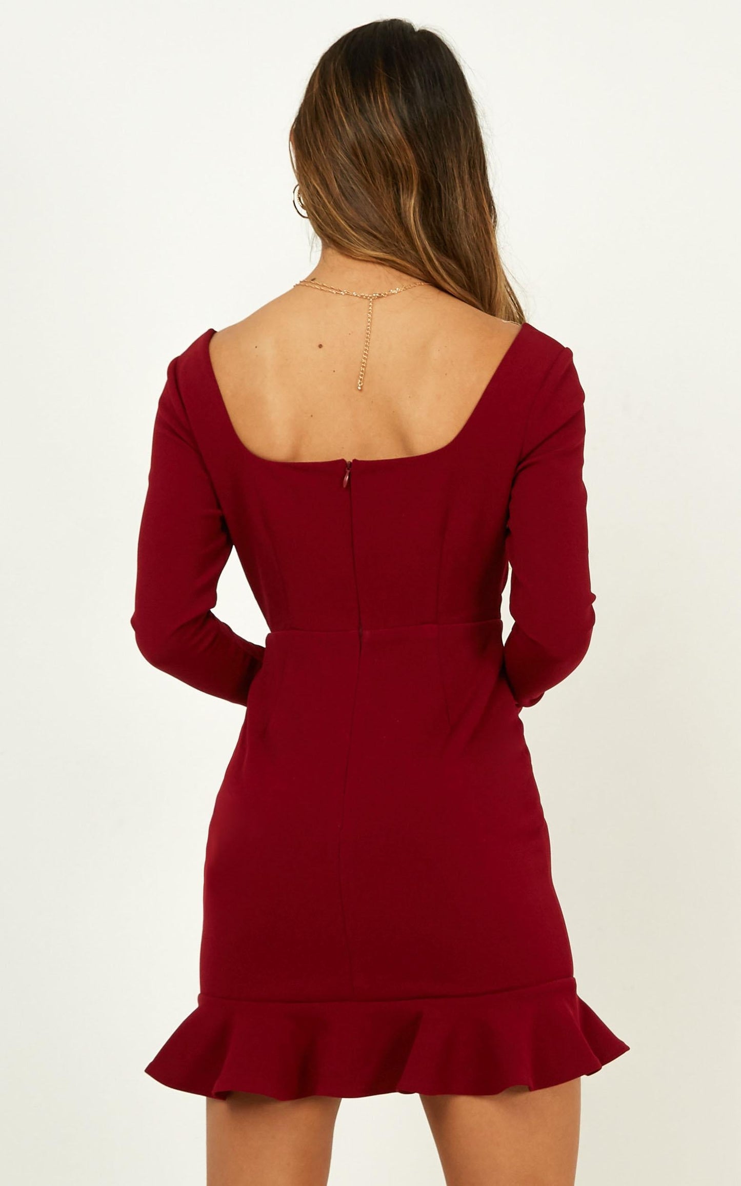 Dreams Can Come True Dress In Wine