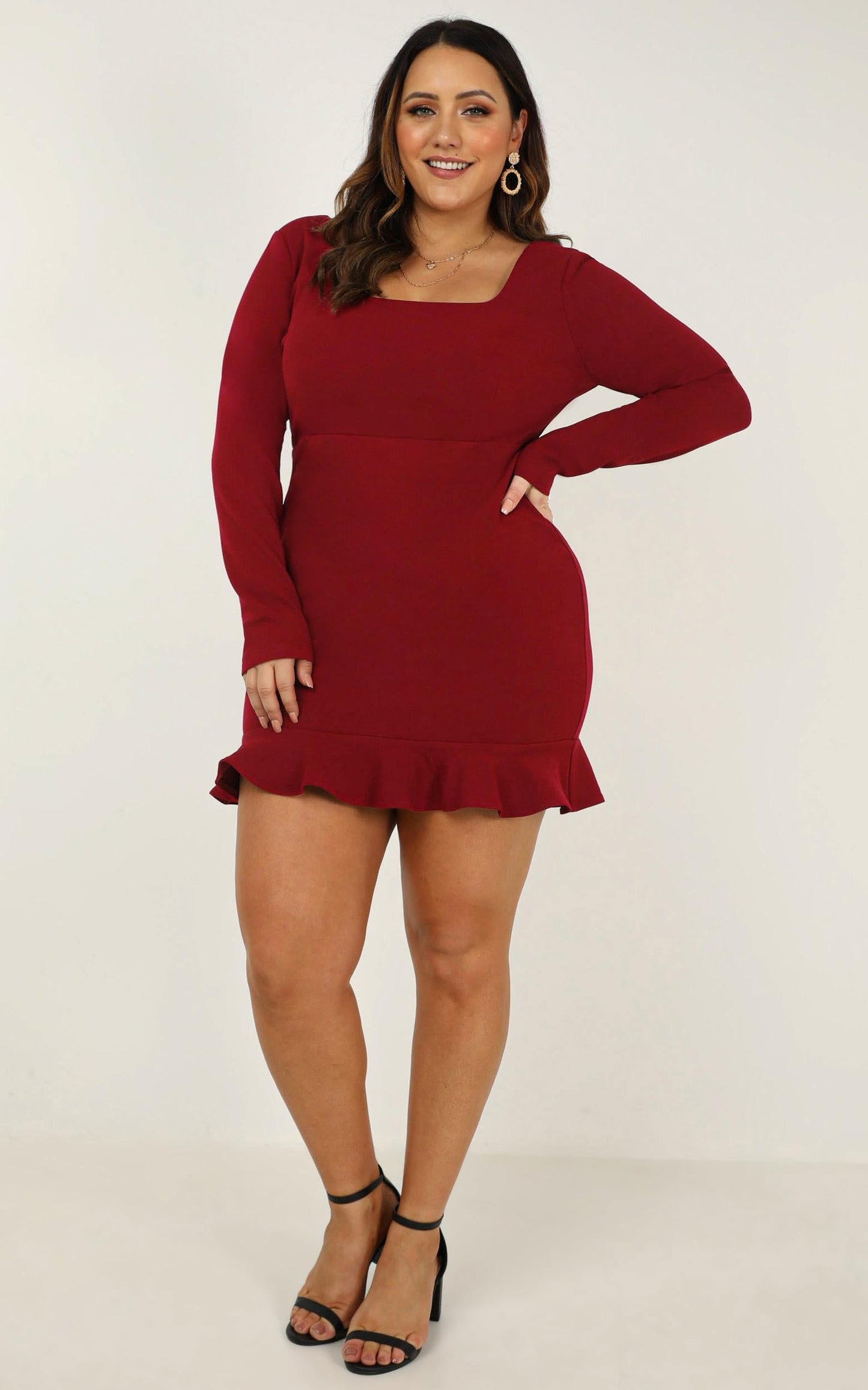 Dreams Can Come True Dress In Wine