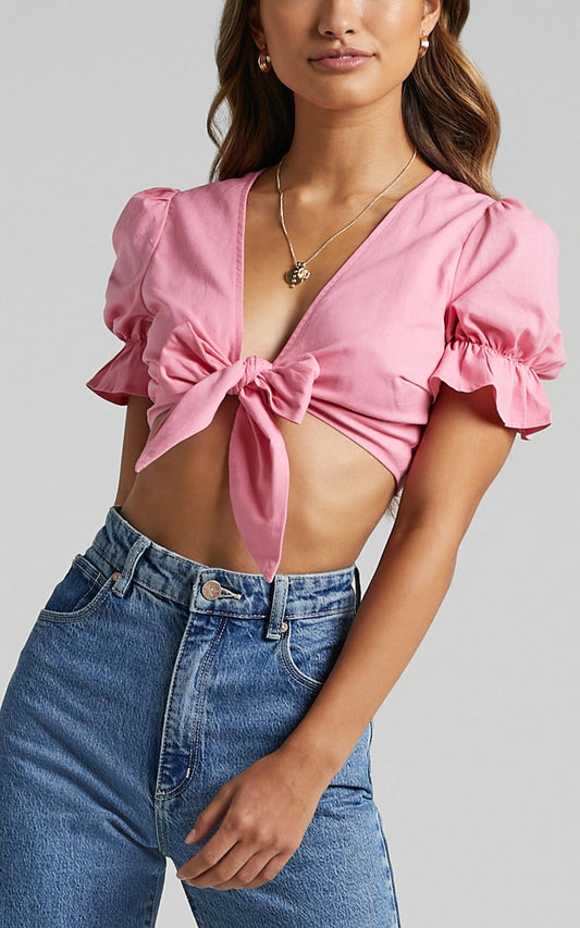 Dunoon Top in Pink