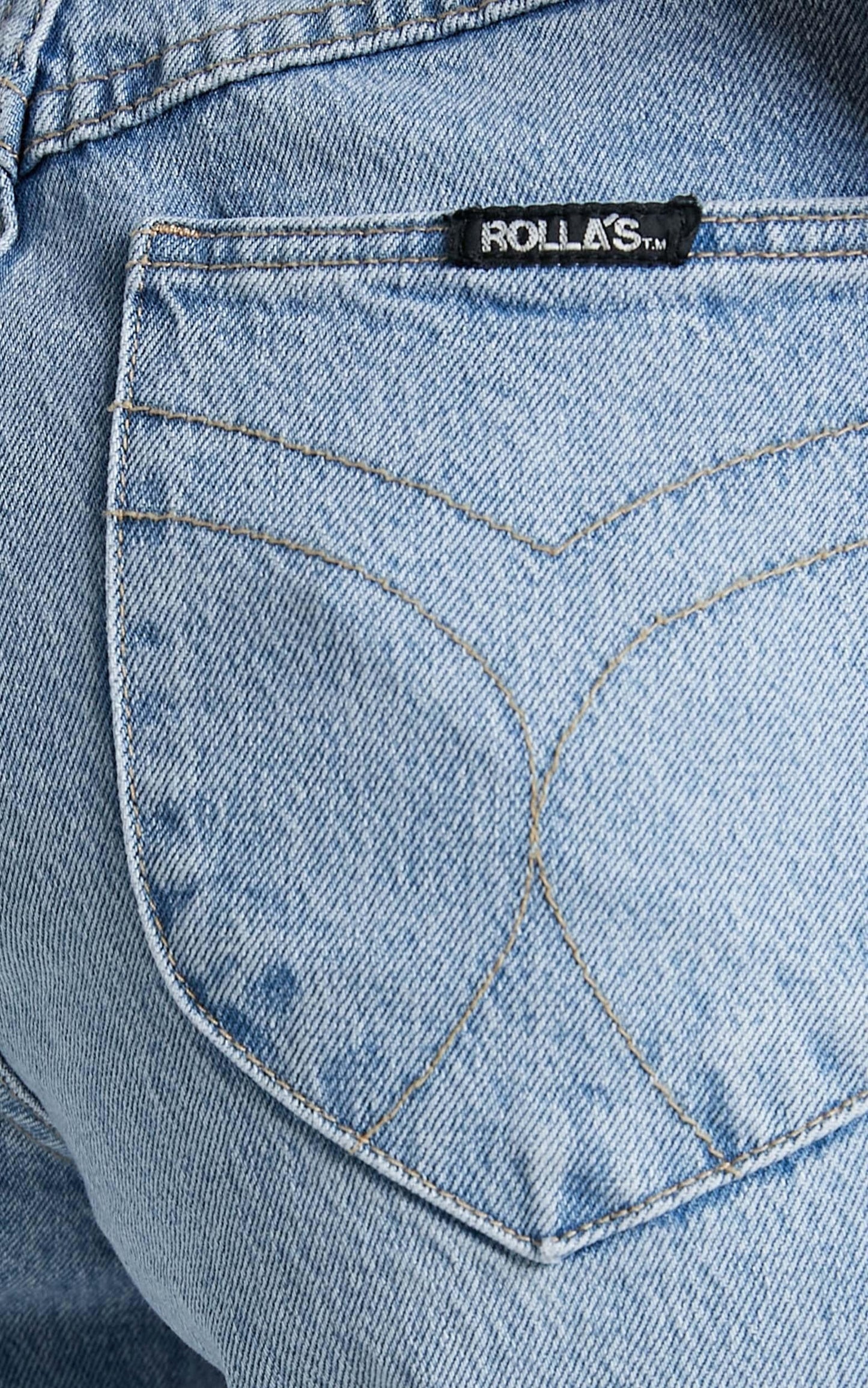 Rolla's - Dusters Boot Cut Jean in Sunshine Blue