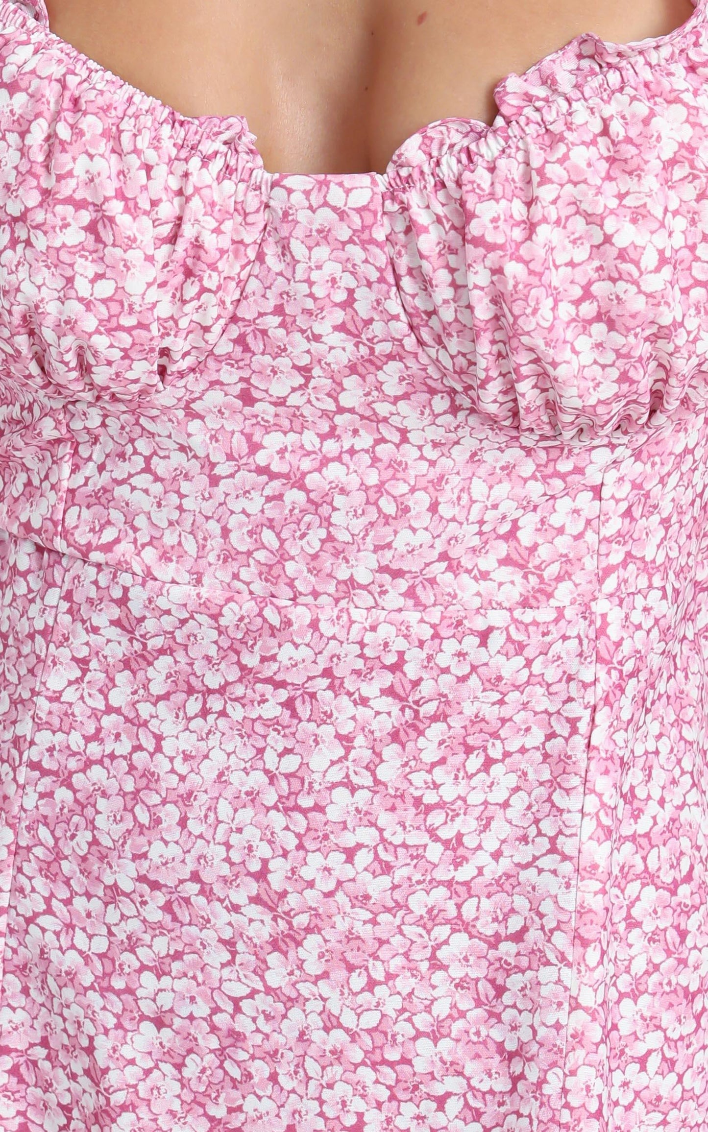 Margo Dress in Pink Floral