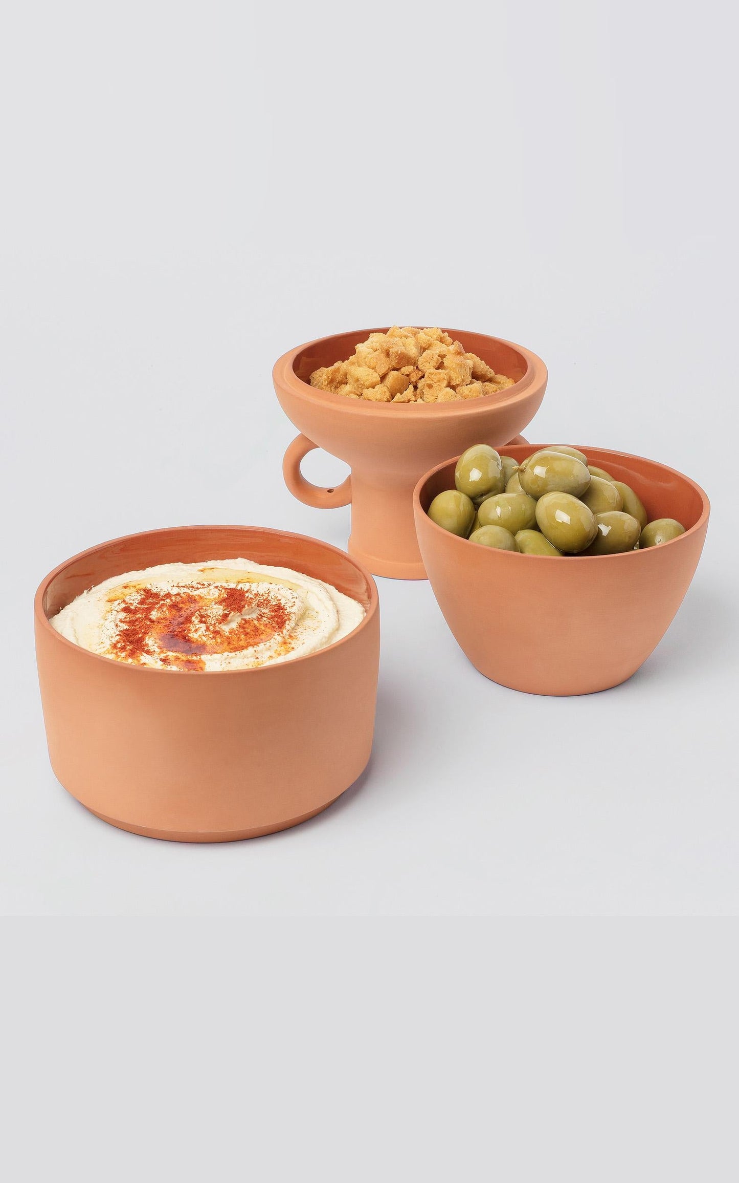 Doiy - Amforéa Stackable Serving Bowls in Terracotta