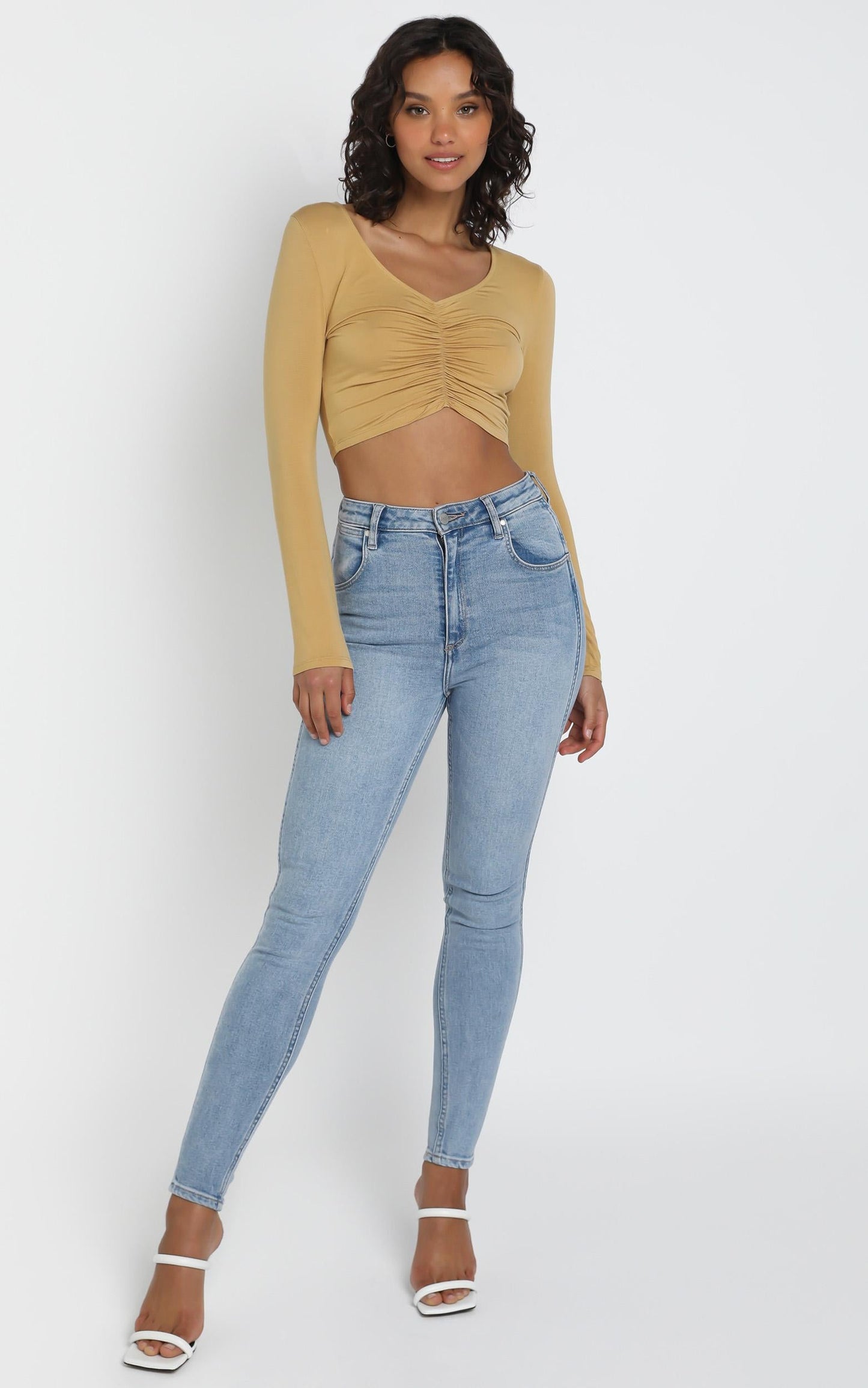 Bobbi Top in Mustard