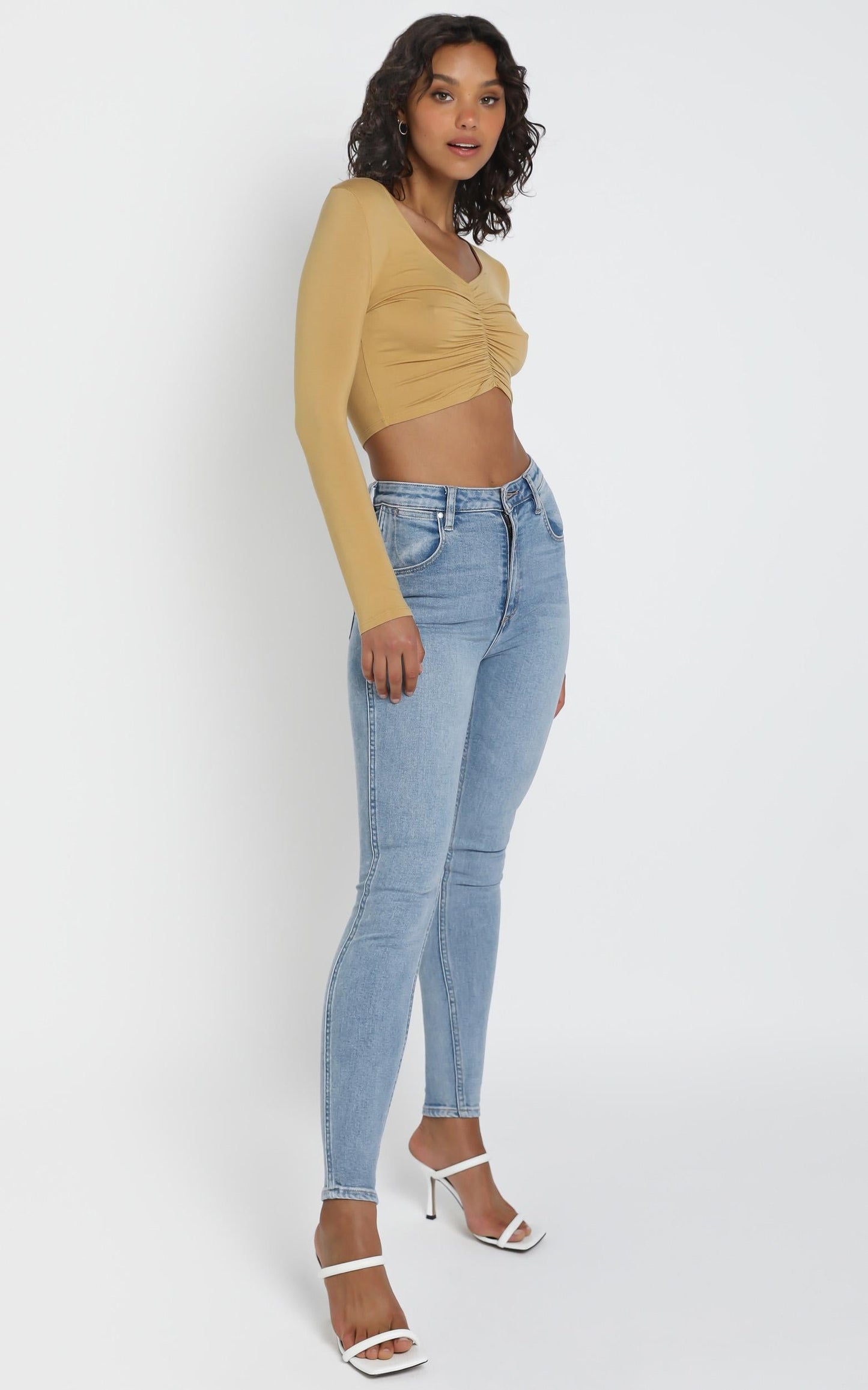 Bobbi Top in Mustard