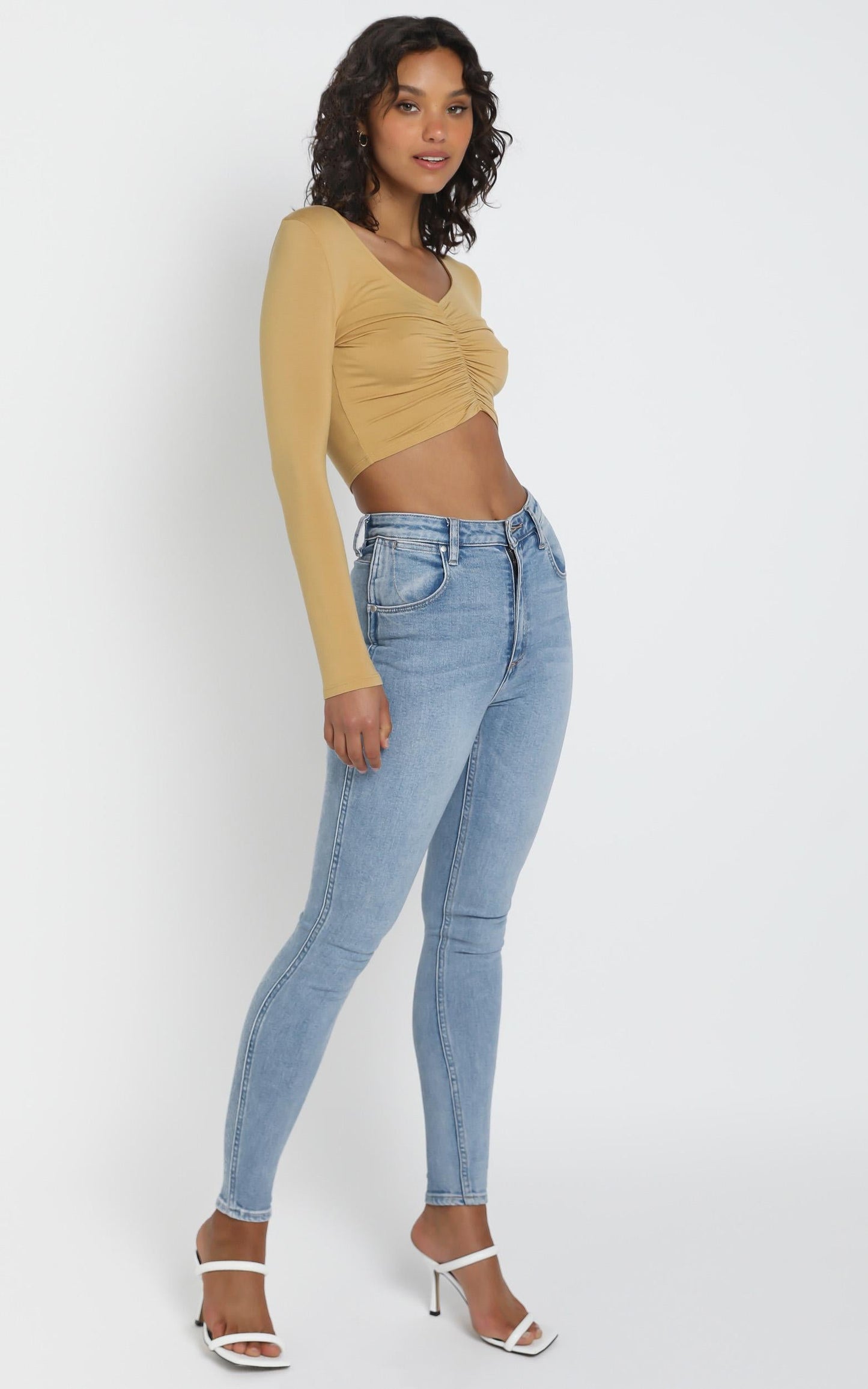 Bobbi Top in Mustard