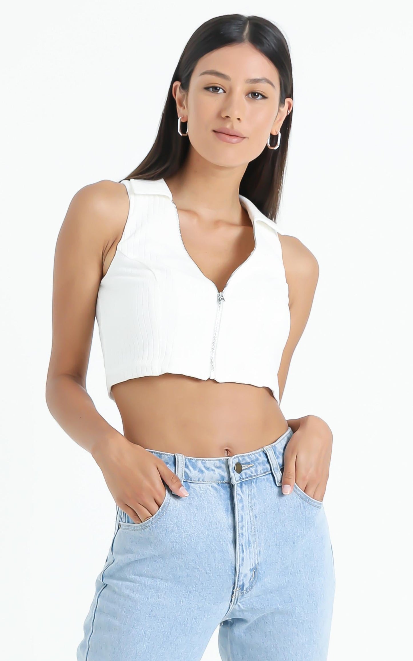 Eabha Top in White