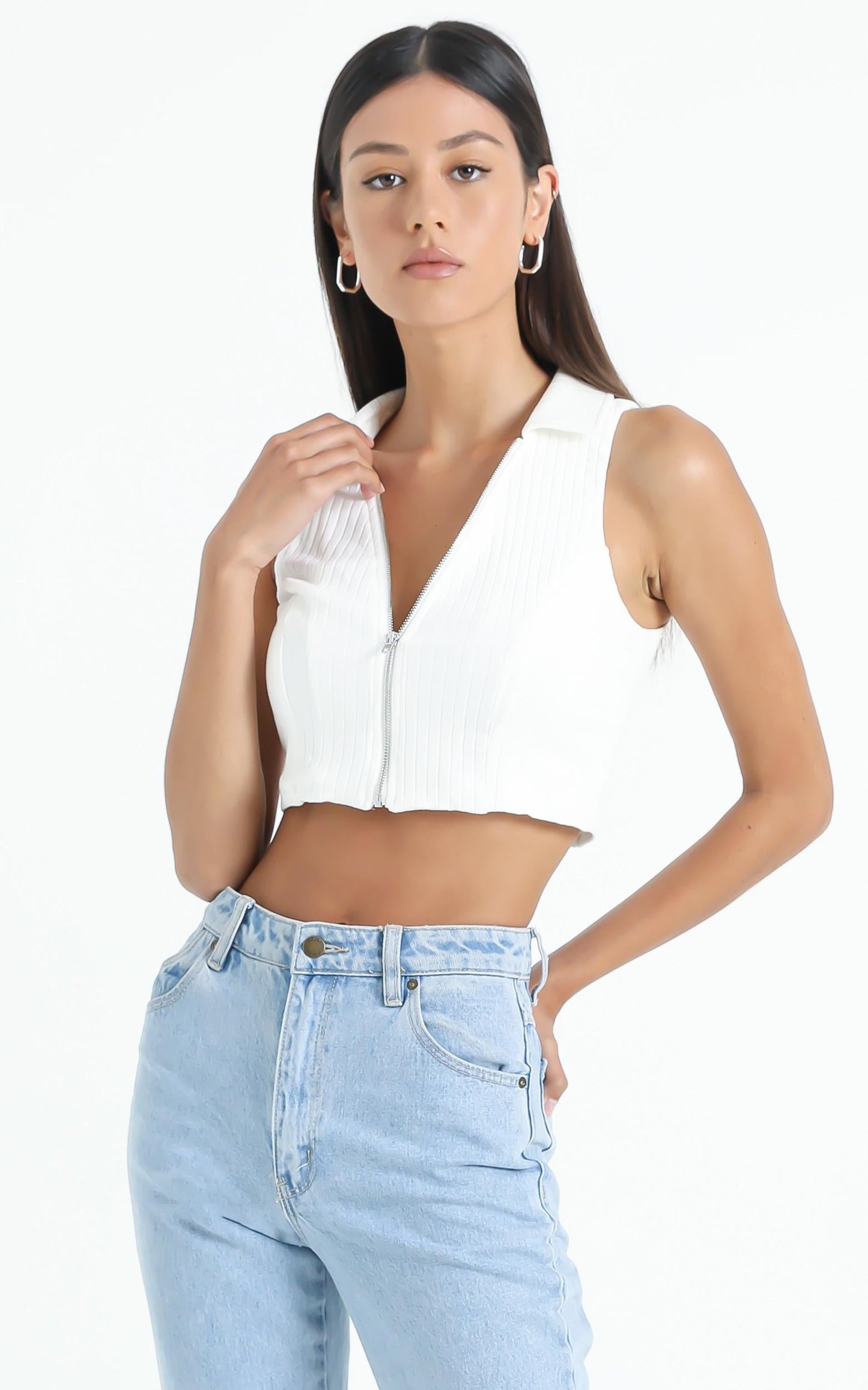 Eabha Top in White