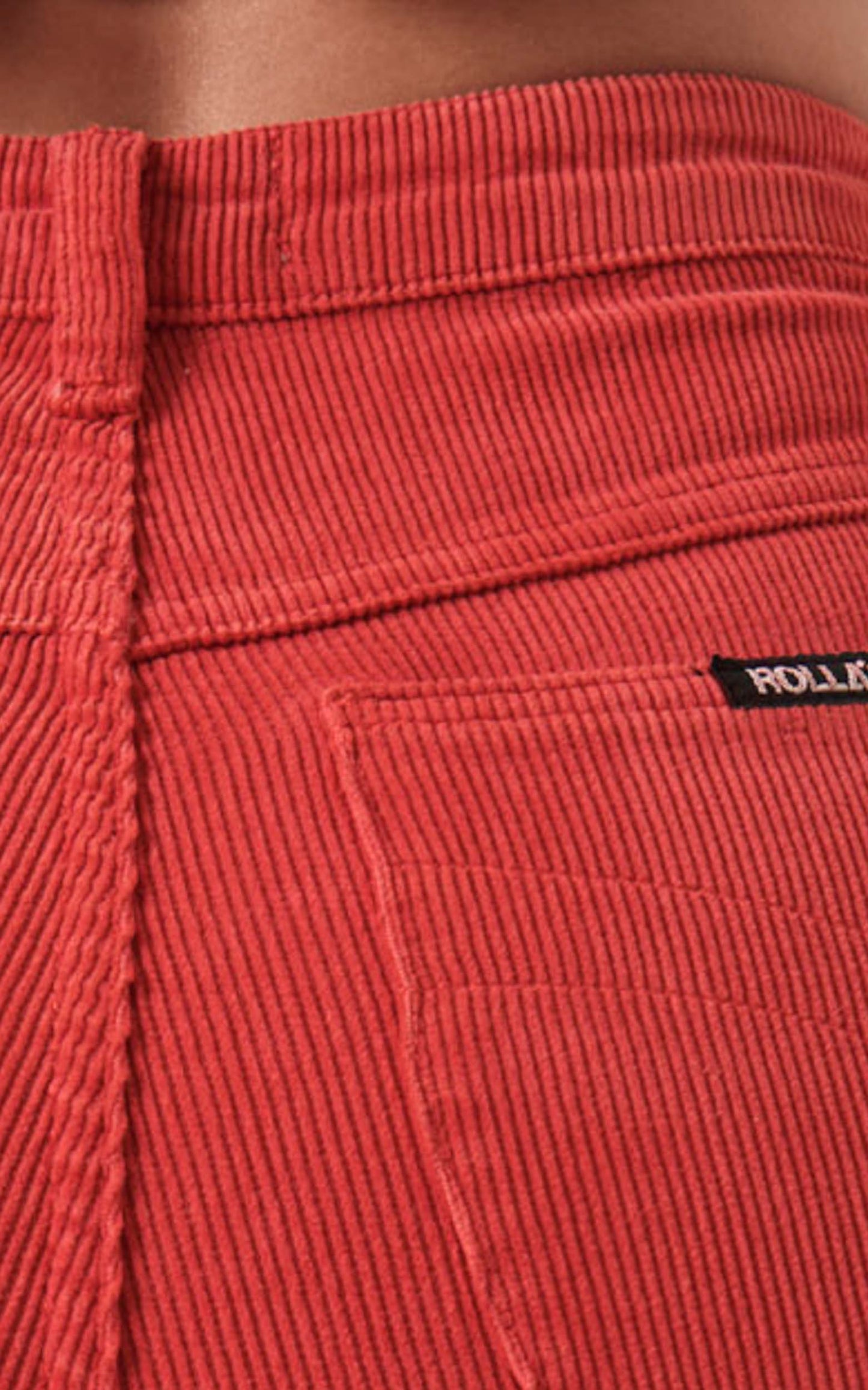 Rolla's - EASTCOAST FLARE SCARLET CORD in Scarlet