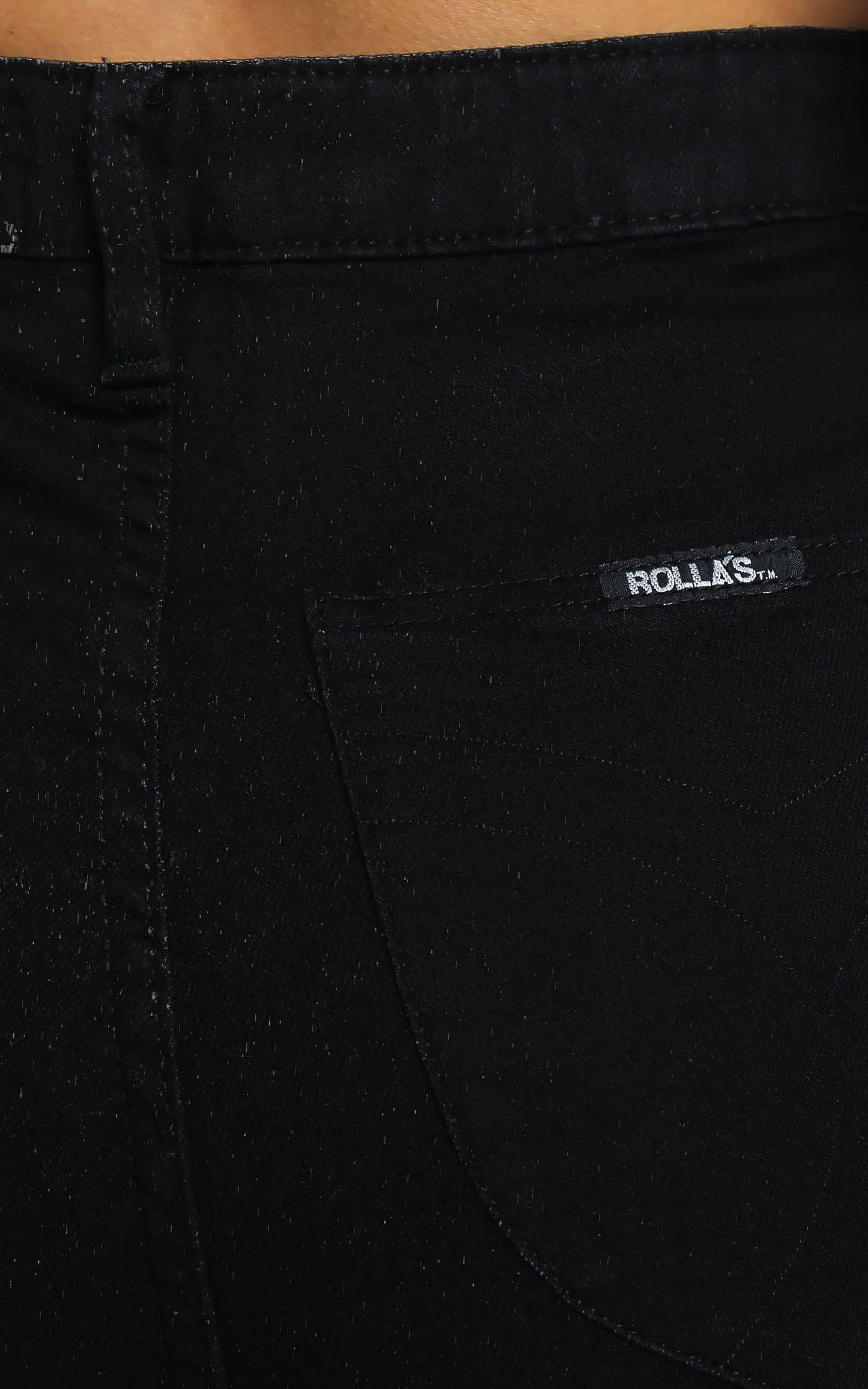 Rollas - Eastcoast Denim Flare in Galaxy Black