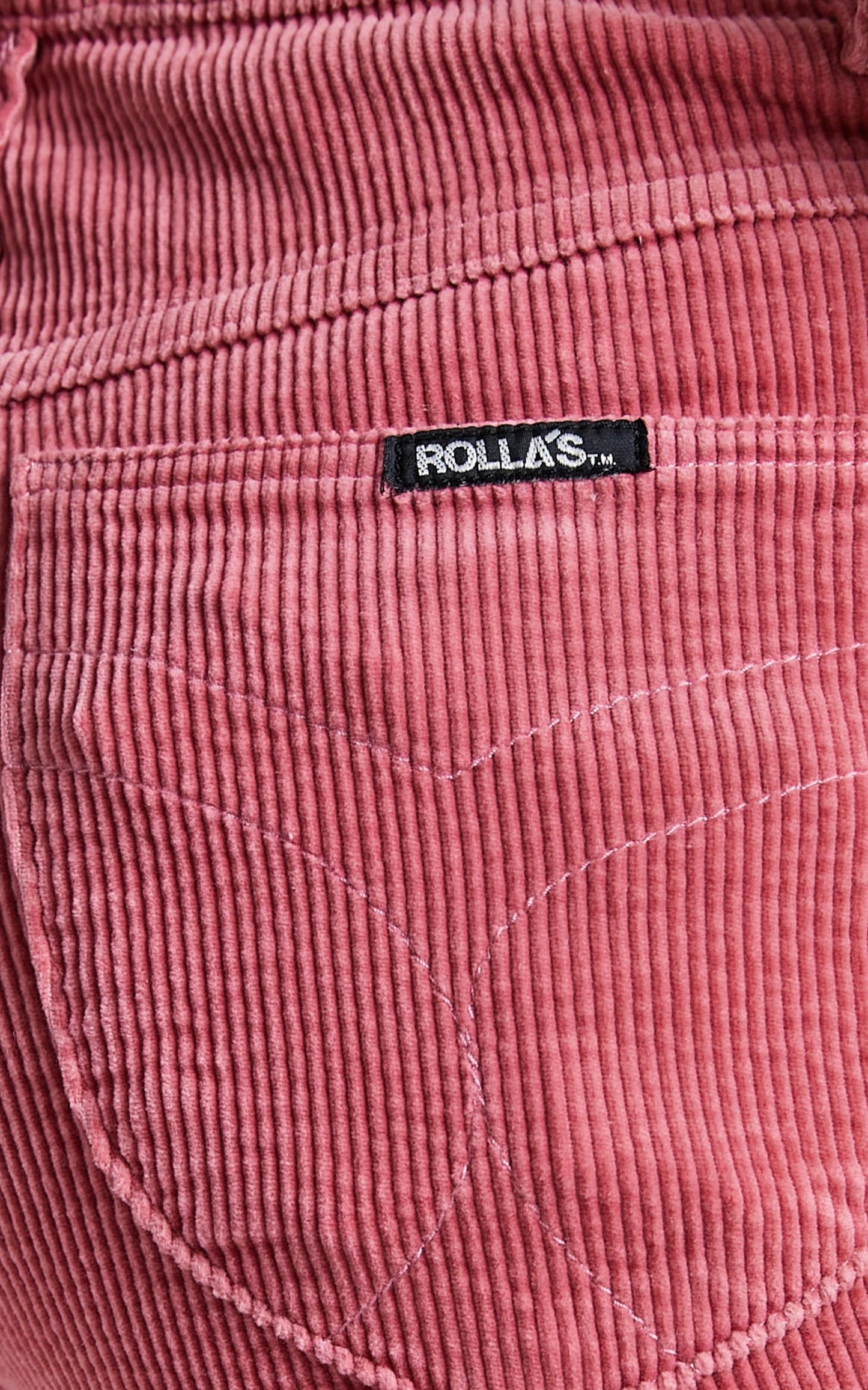 Rollas x Sofia Richie - Eastcoast Cord Flare in Rose Cord