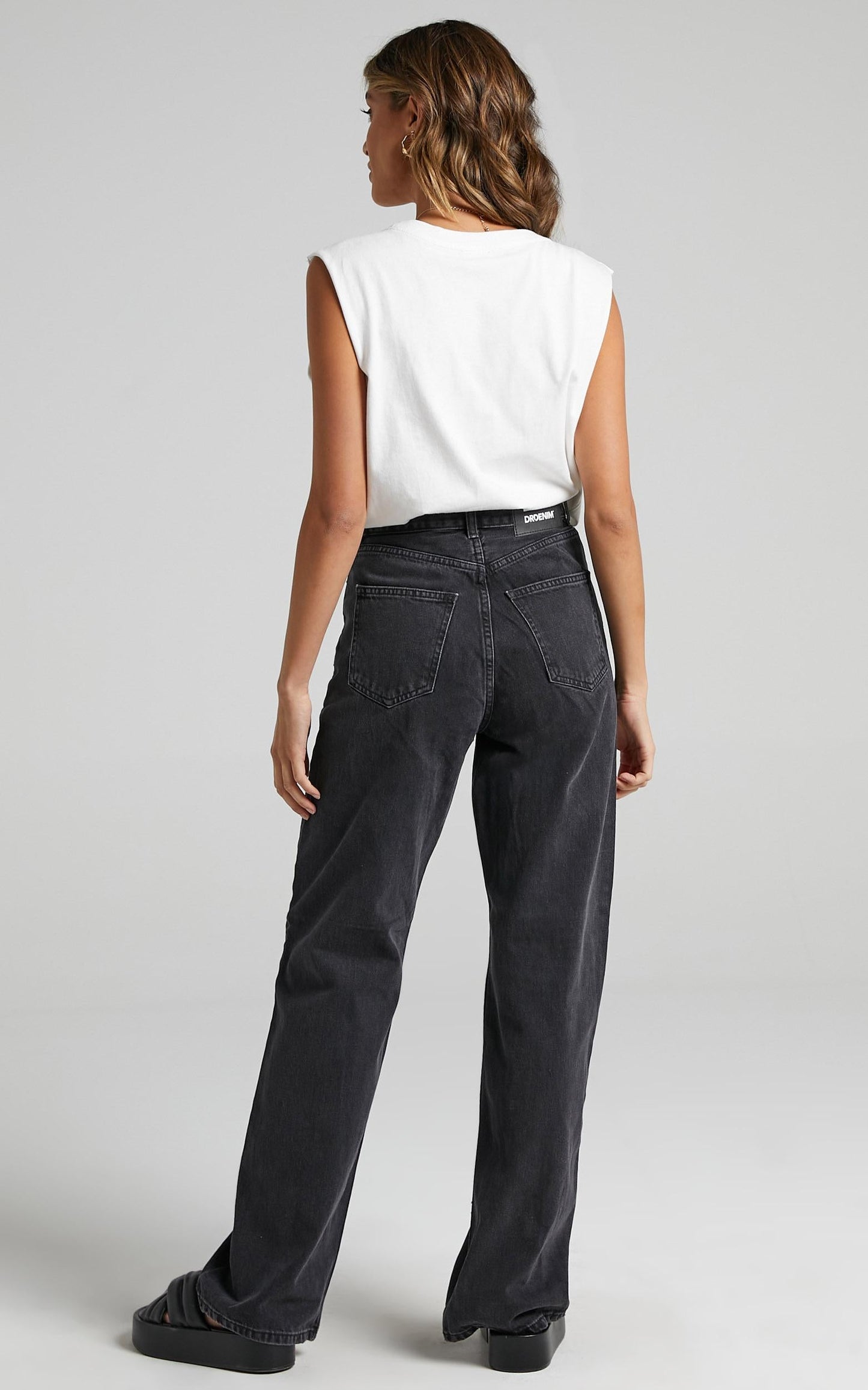 Dr Denim - Echo Jean in Concrete Black