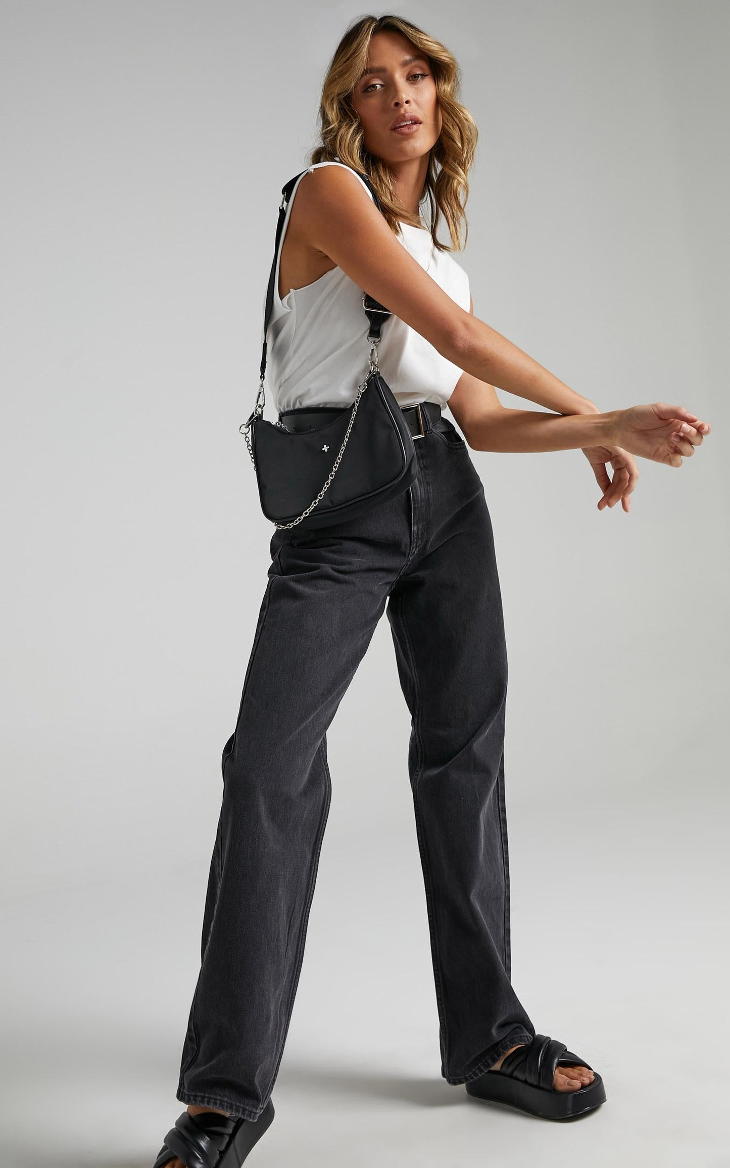 Dr Denim - Echo Jean in Concrete Black
