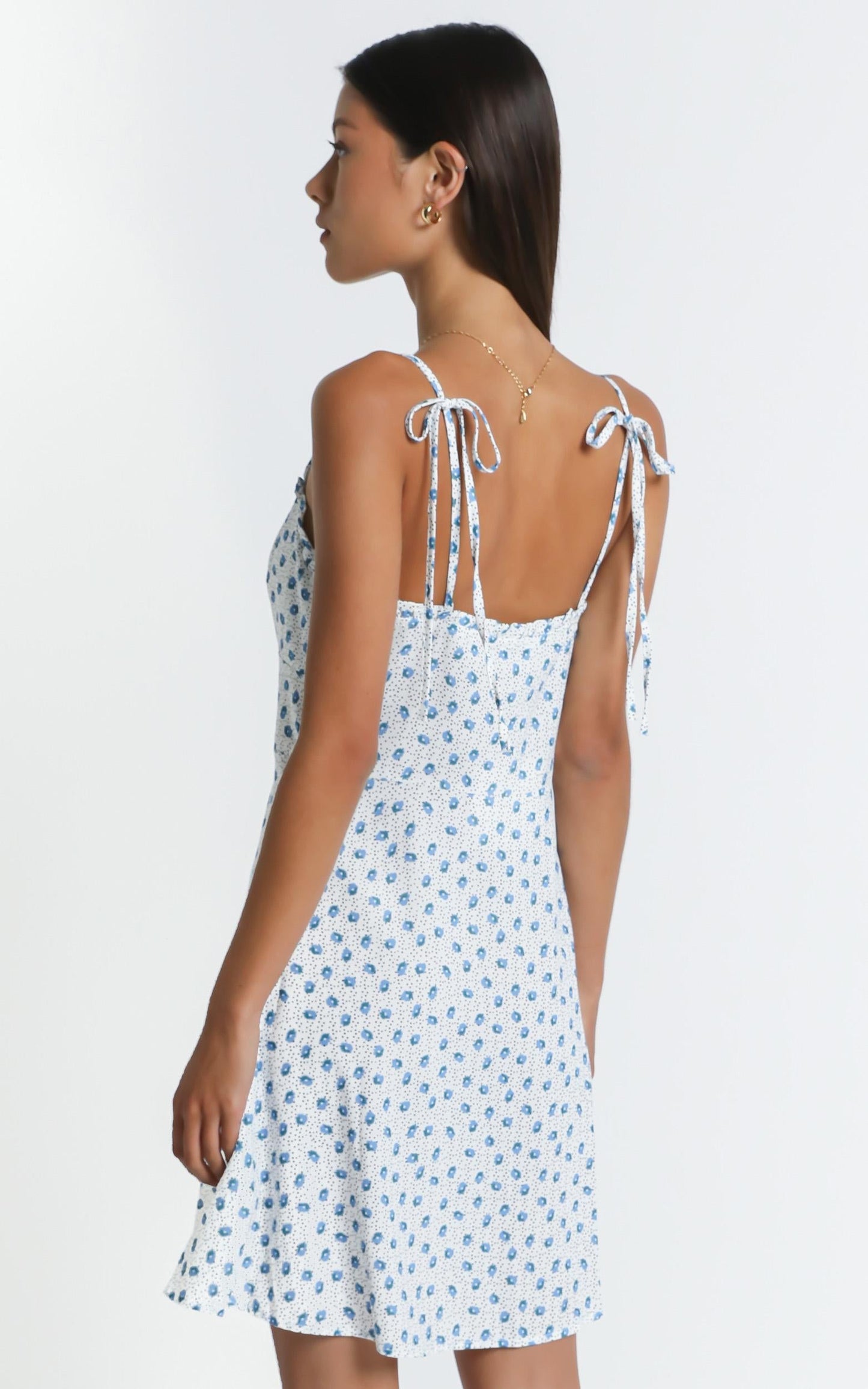Echo Dress in Blue Floral