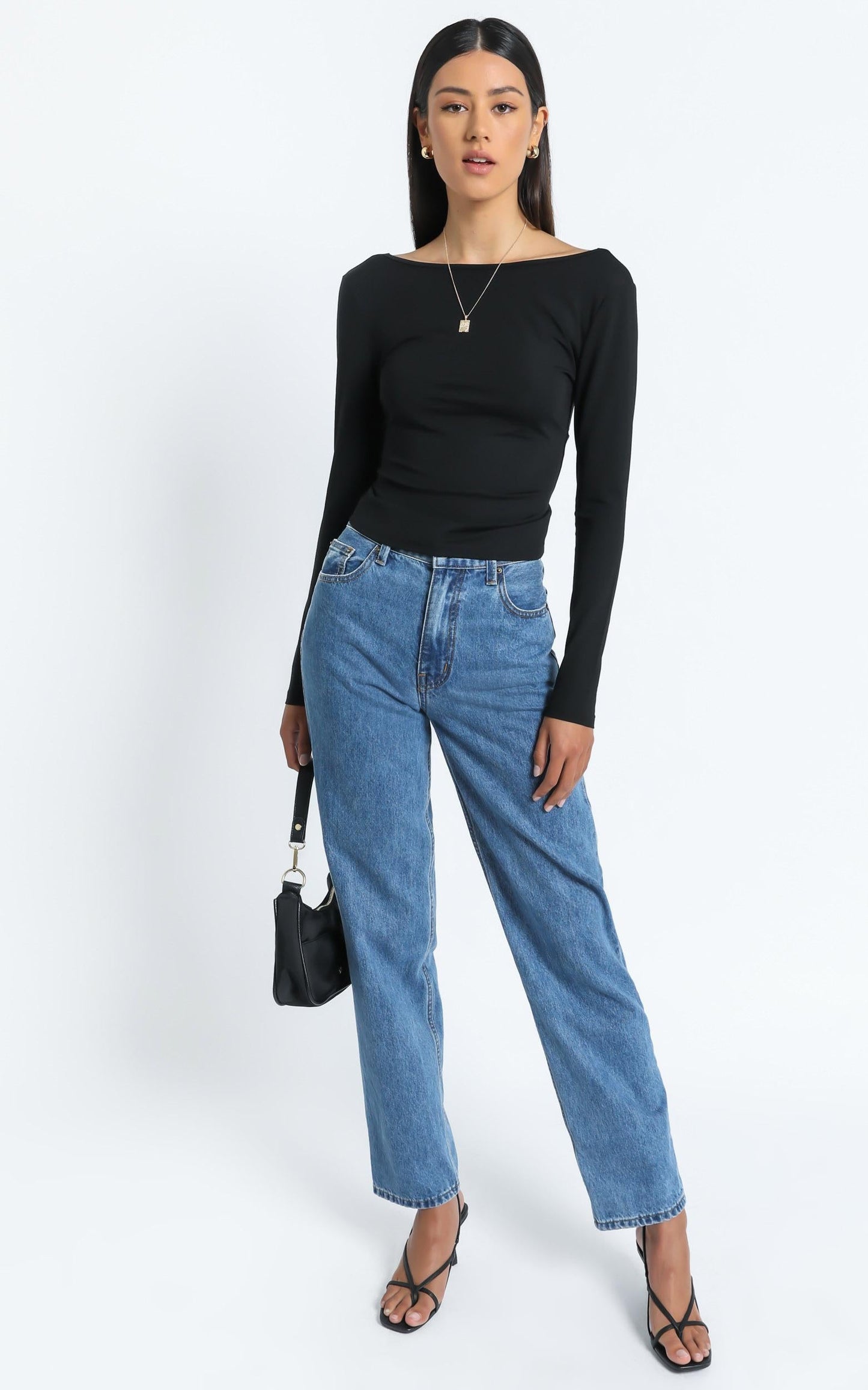 Edrei Top in Black
