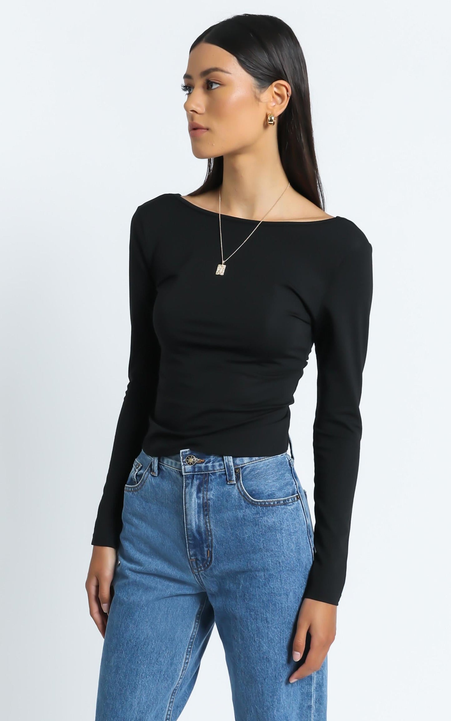 Edrei Top in Black