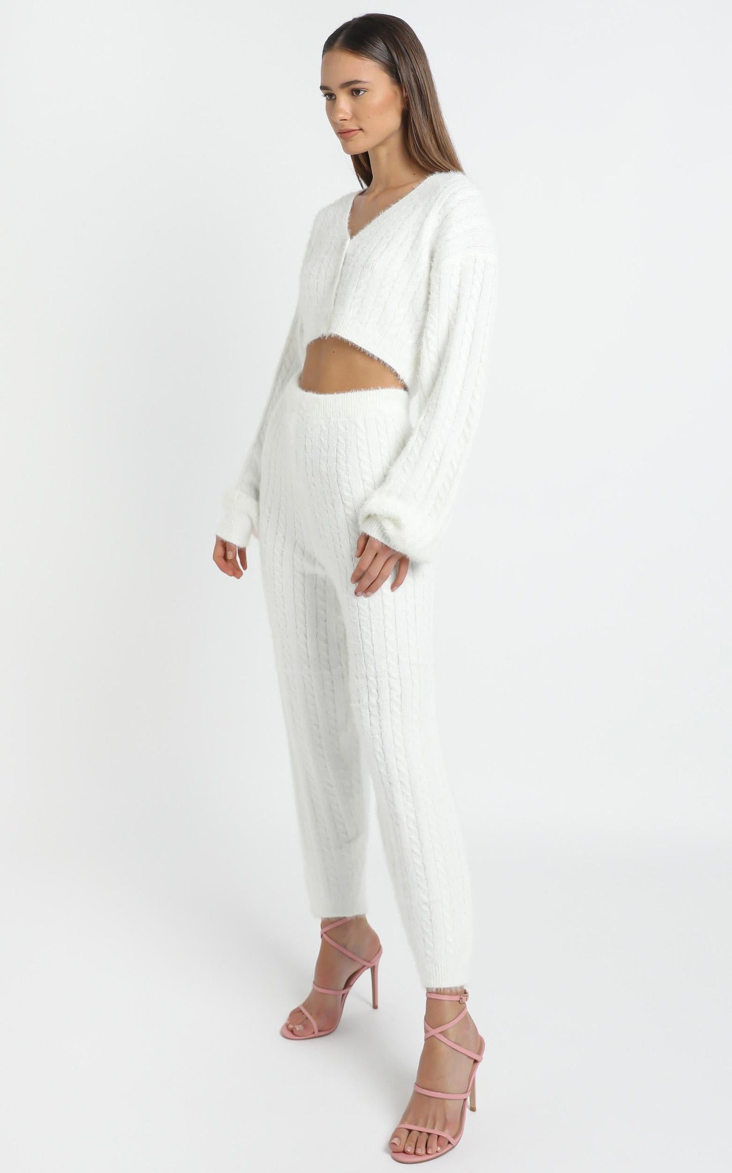 Eevi Two Piece Set in White