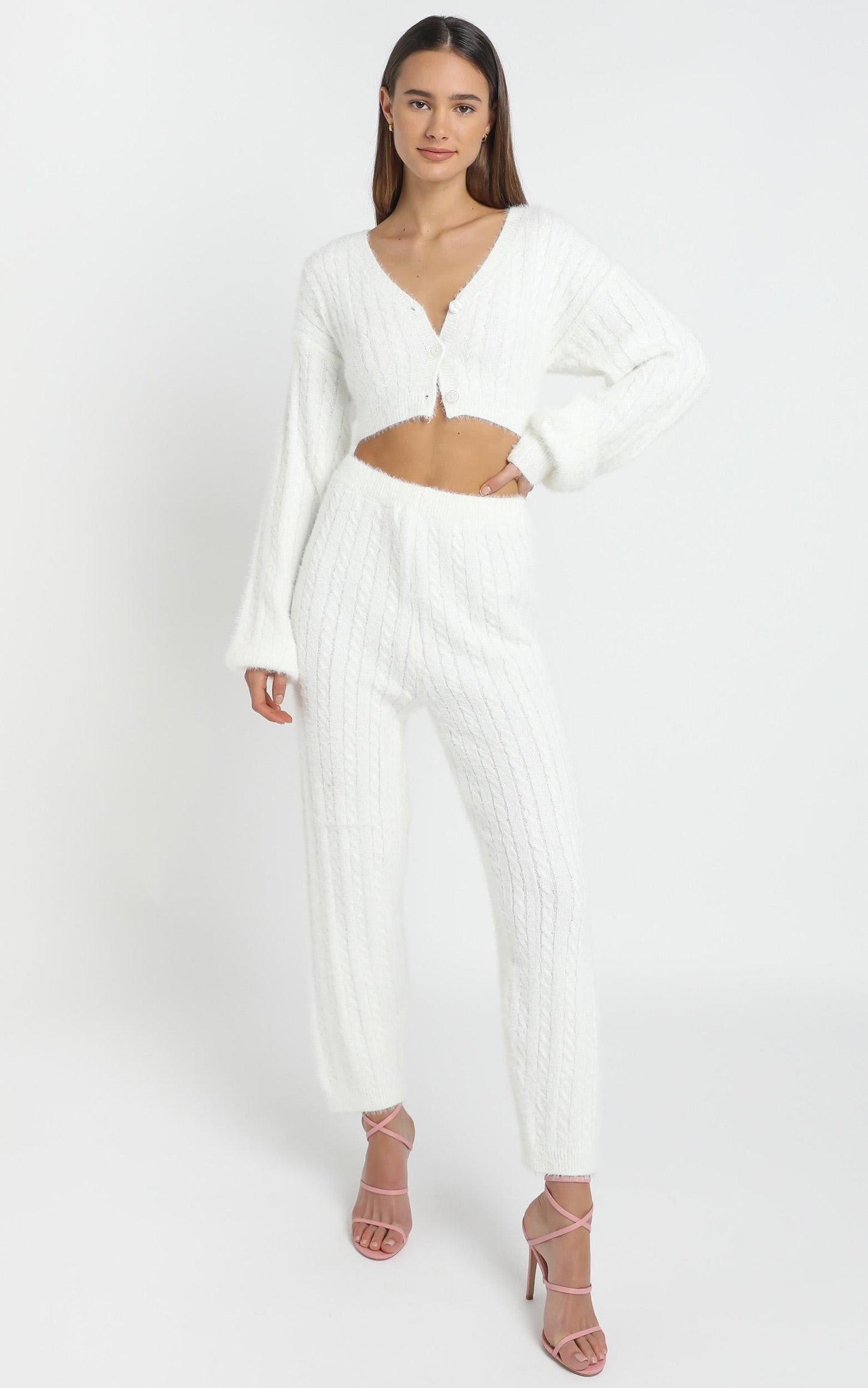 Eevi Two Piece Set in White