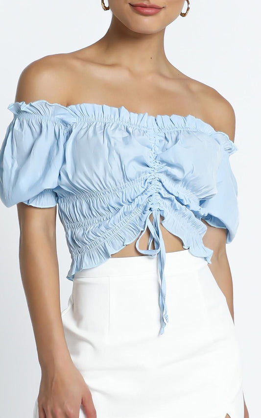 Preece Top in Blue
