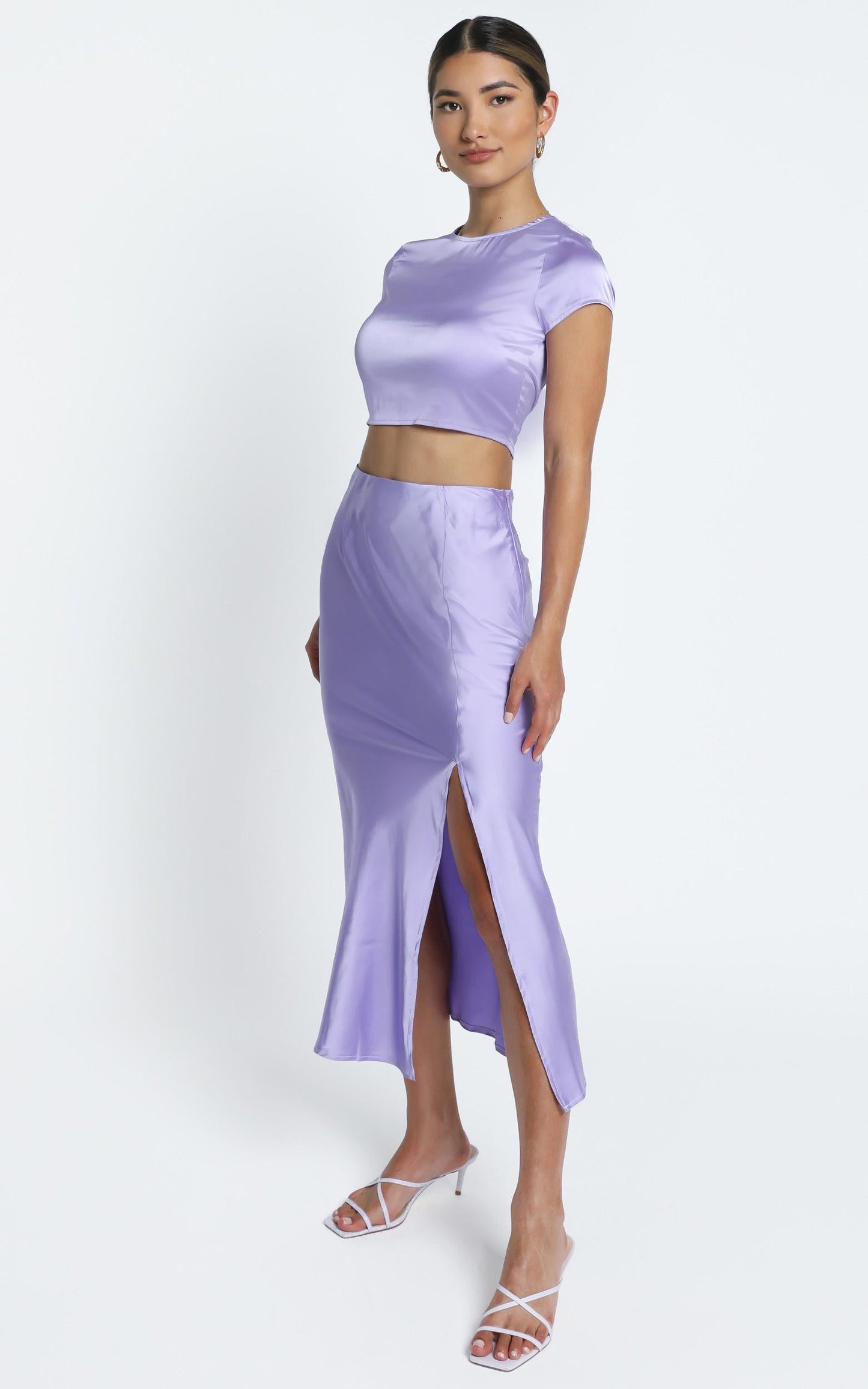Elanora Two Piece set in Lilac