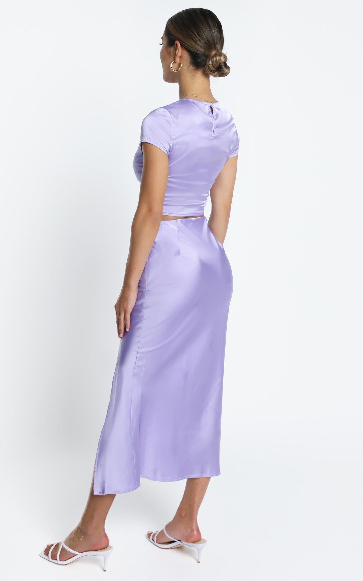 Elanora Two Piece set in Lilac