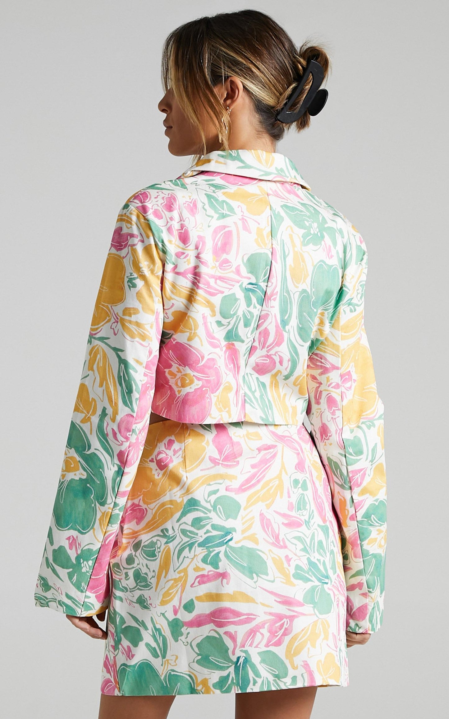 Tomira Two Piece Set in Electric Floral