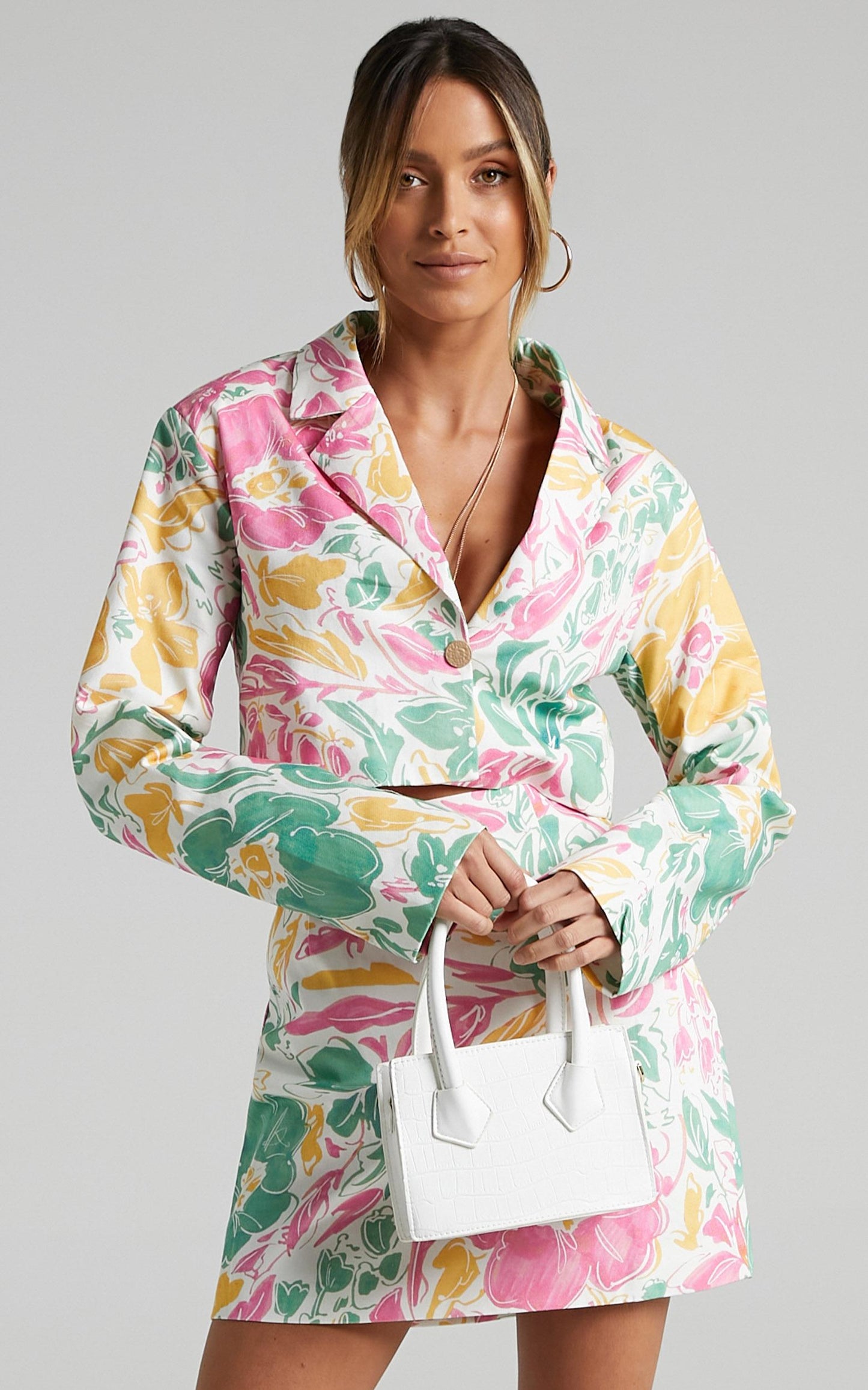 Tomira Two Piece Set in Electric Floral