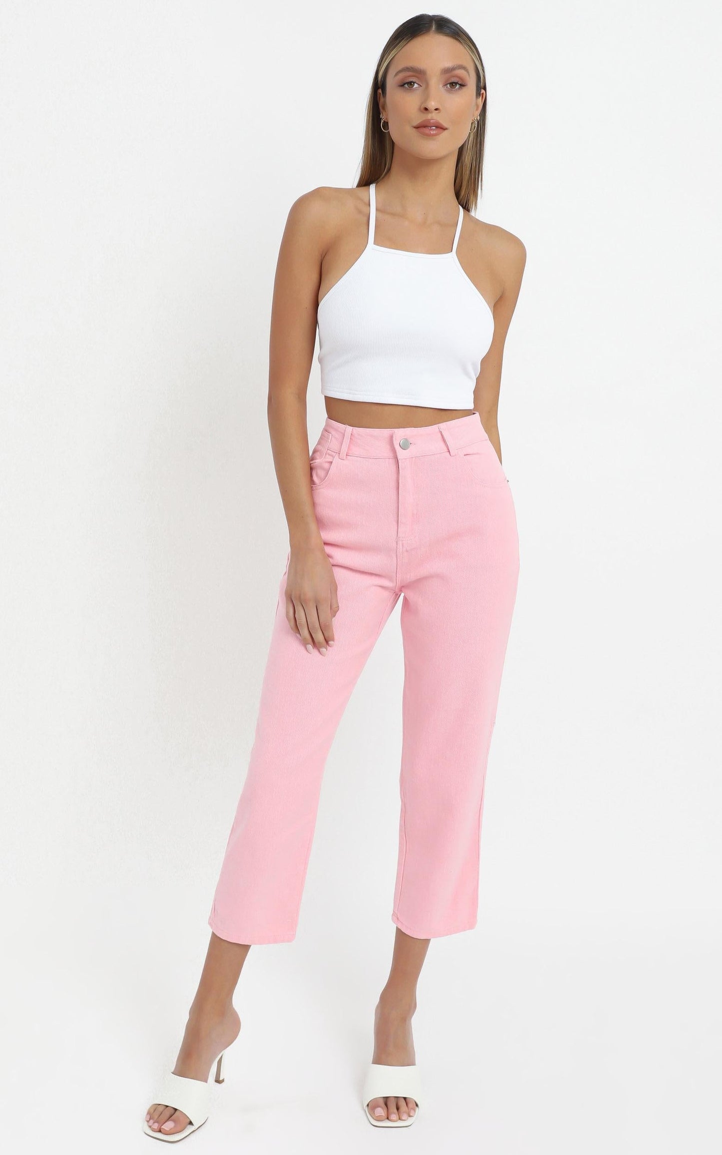 Elisa Jeans in Pink