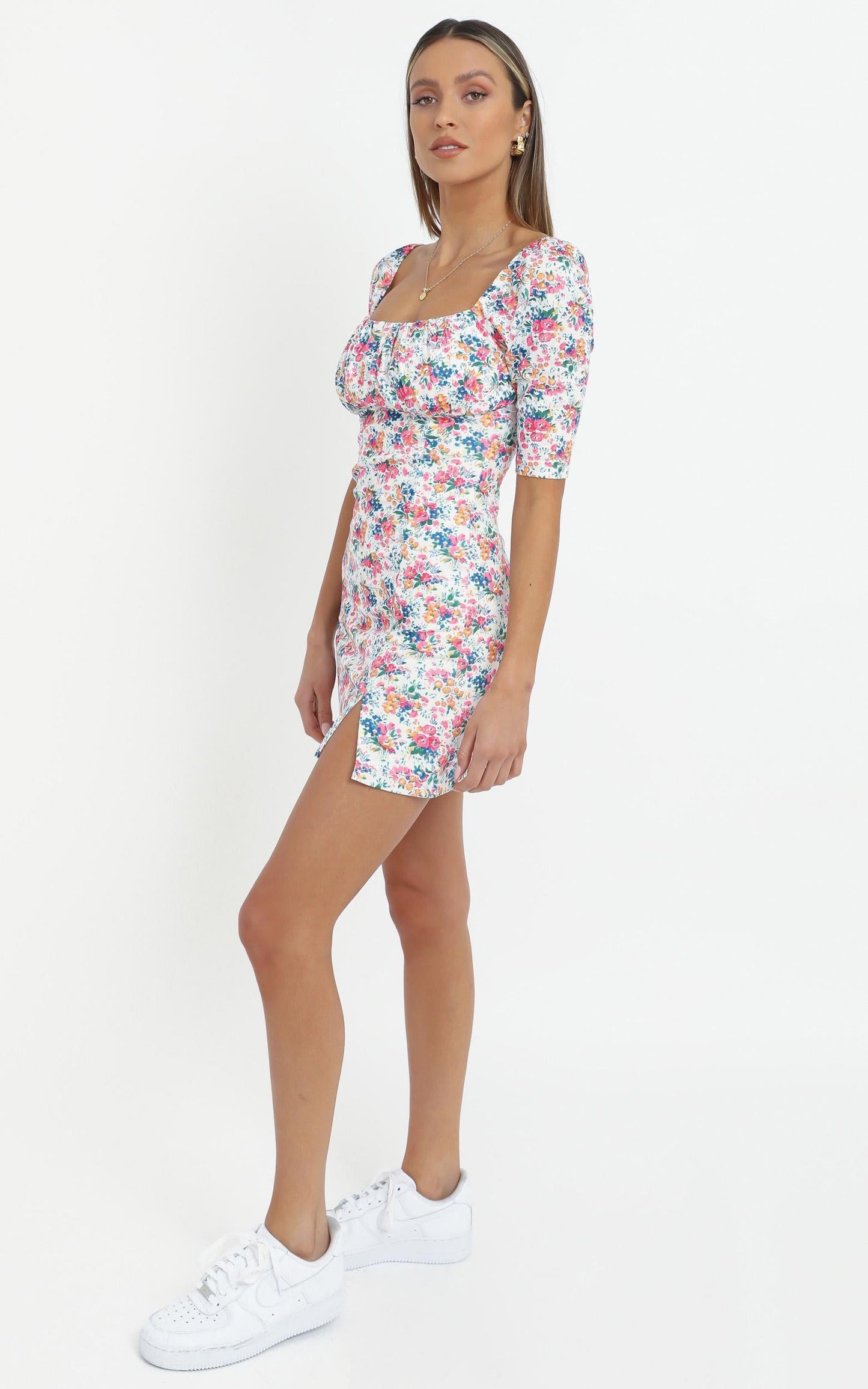 Elka Dress in Vivid Floral