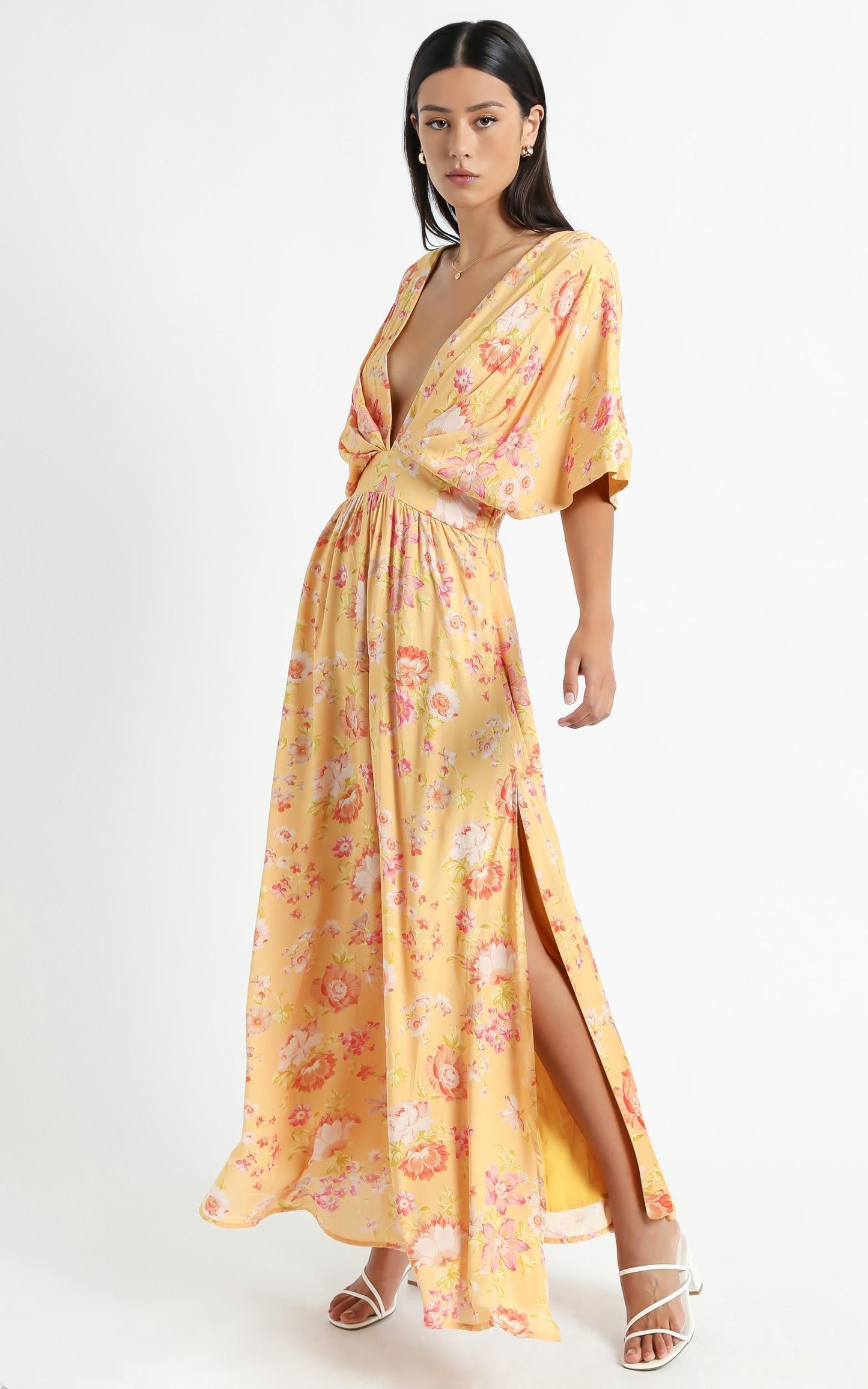 Ella Dress in Tuscan Spring