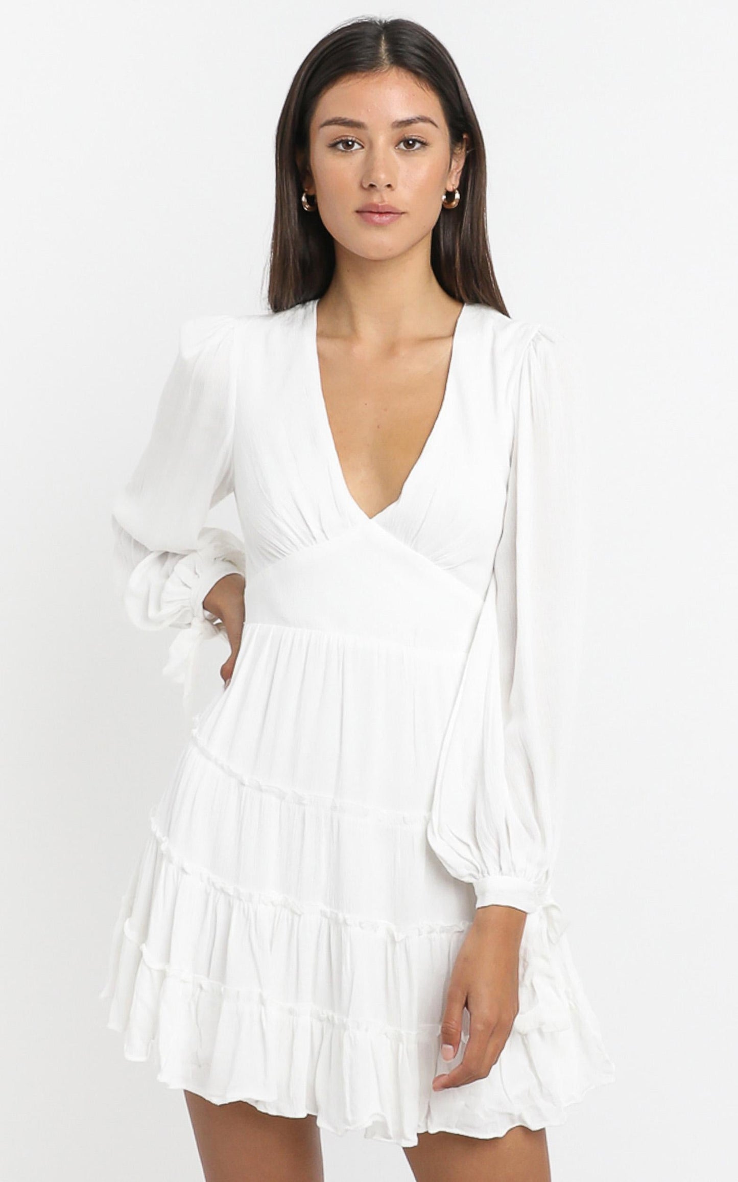Elliot Dress in White