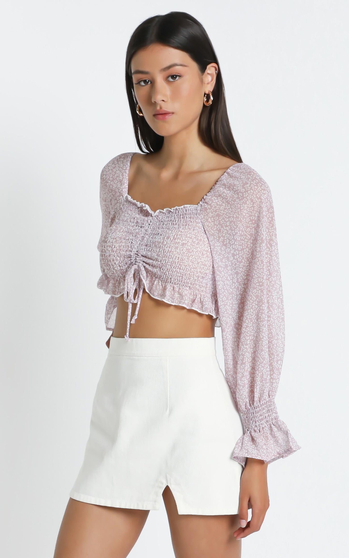 Elmer Top in Pink Floral