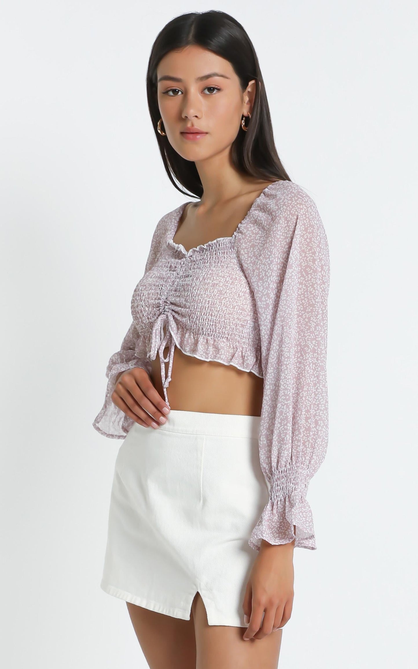Elmer Top in Pink Floral