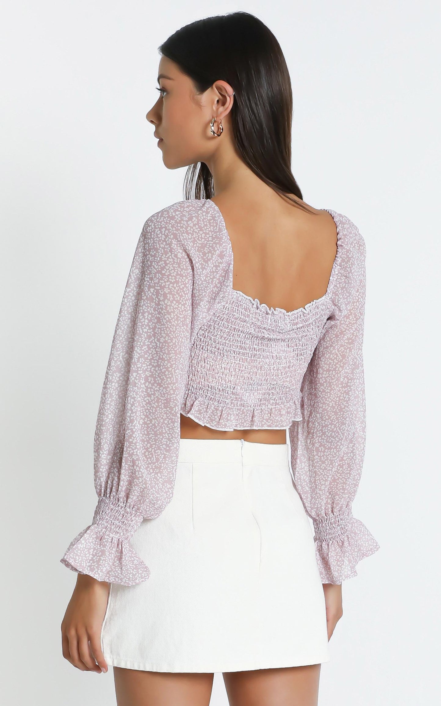 Elmer Top in Pink Floral